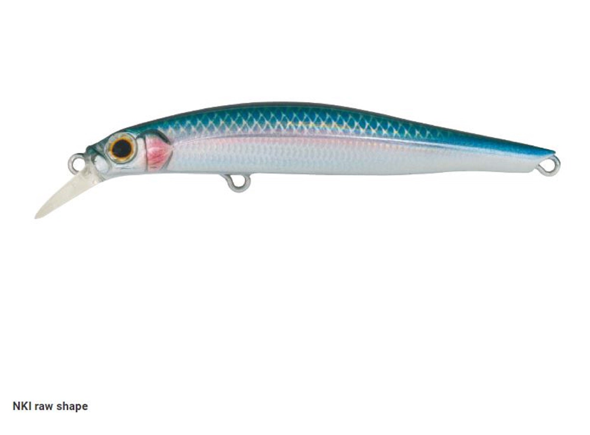 Jackson Artist FR 105 Sinking Minnow Lure NKI (4132)