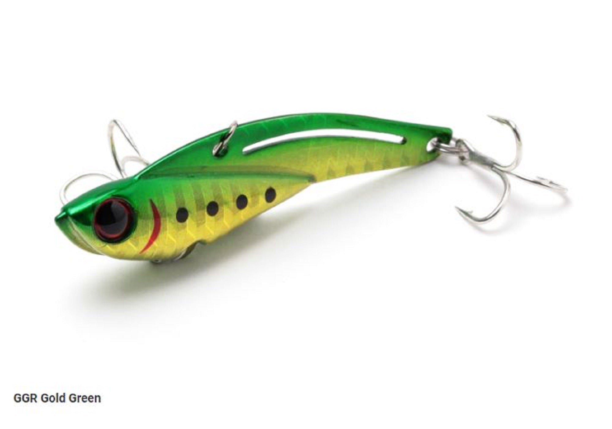 Sale Jackson Teppan Metal Vibration 26 grams 72 mm Sinking Lure GGR (2847)
