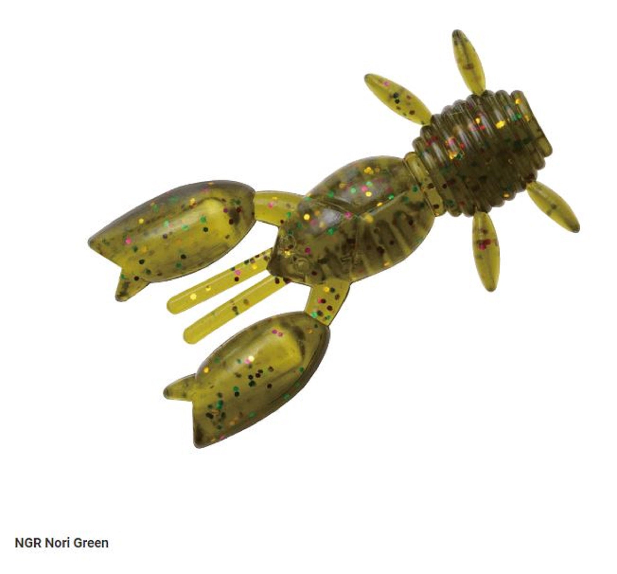 Jackson Soft Lure Chinukuro Craw 1.7 Inch NGR (9723)