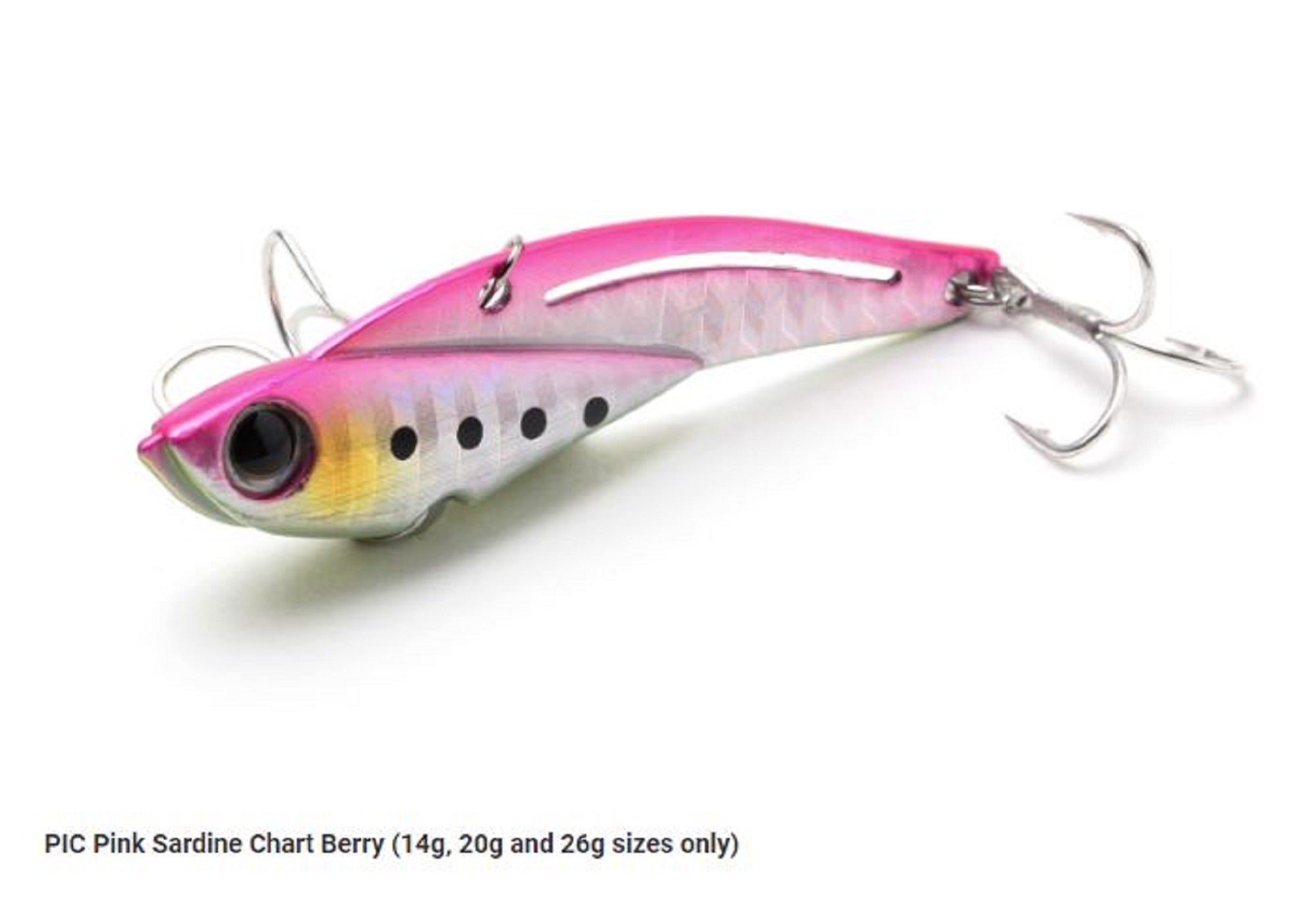 Sale Jackson Teppan Metal Vibration 20 grams 63 mm Sinking Lure PIC (1429)
