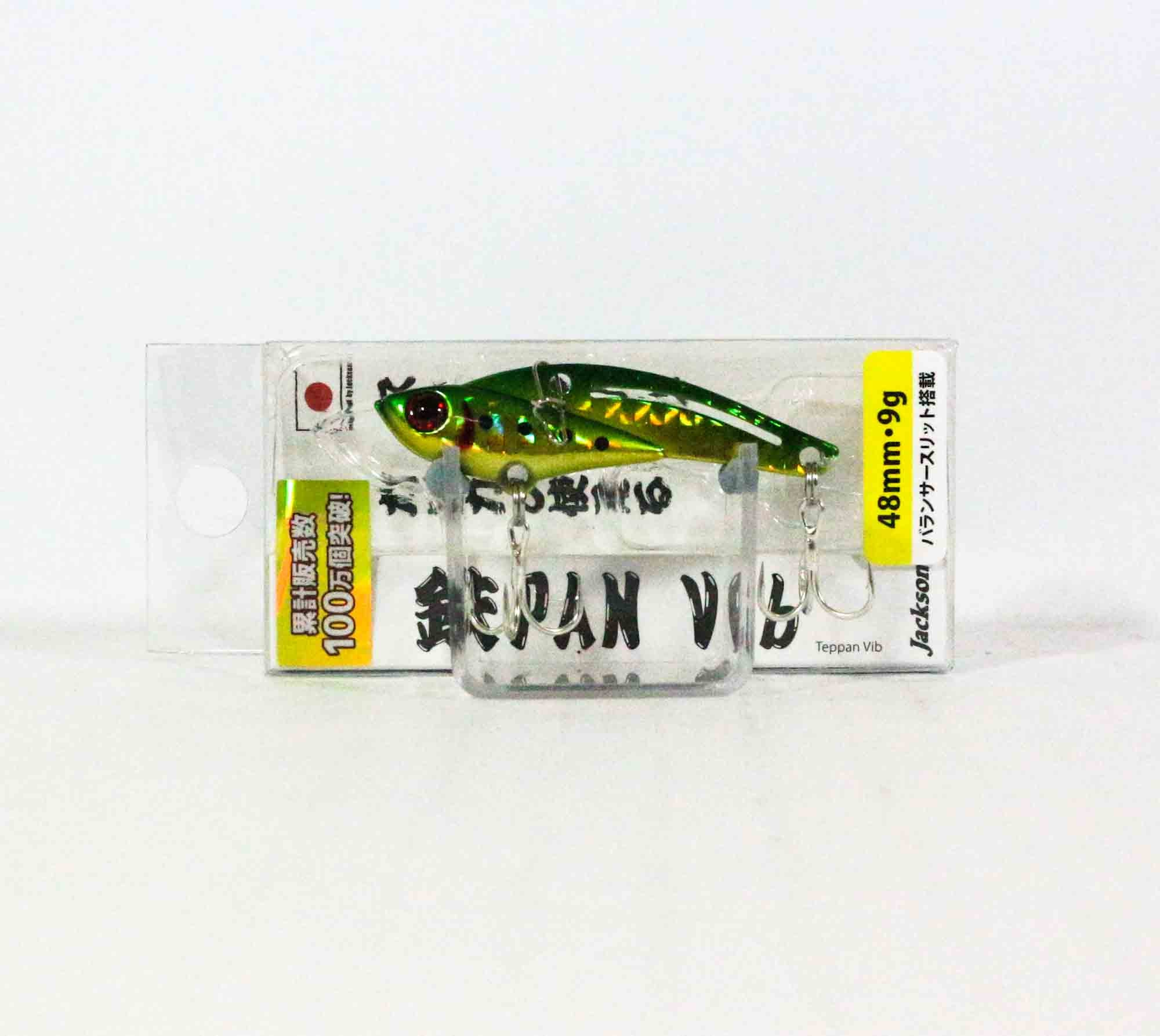 Sale Jackson Teppan Metal Vibration 9 grams 48 mm Sinking Lure GGR (3454)