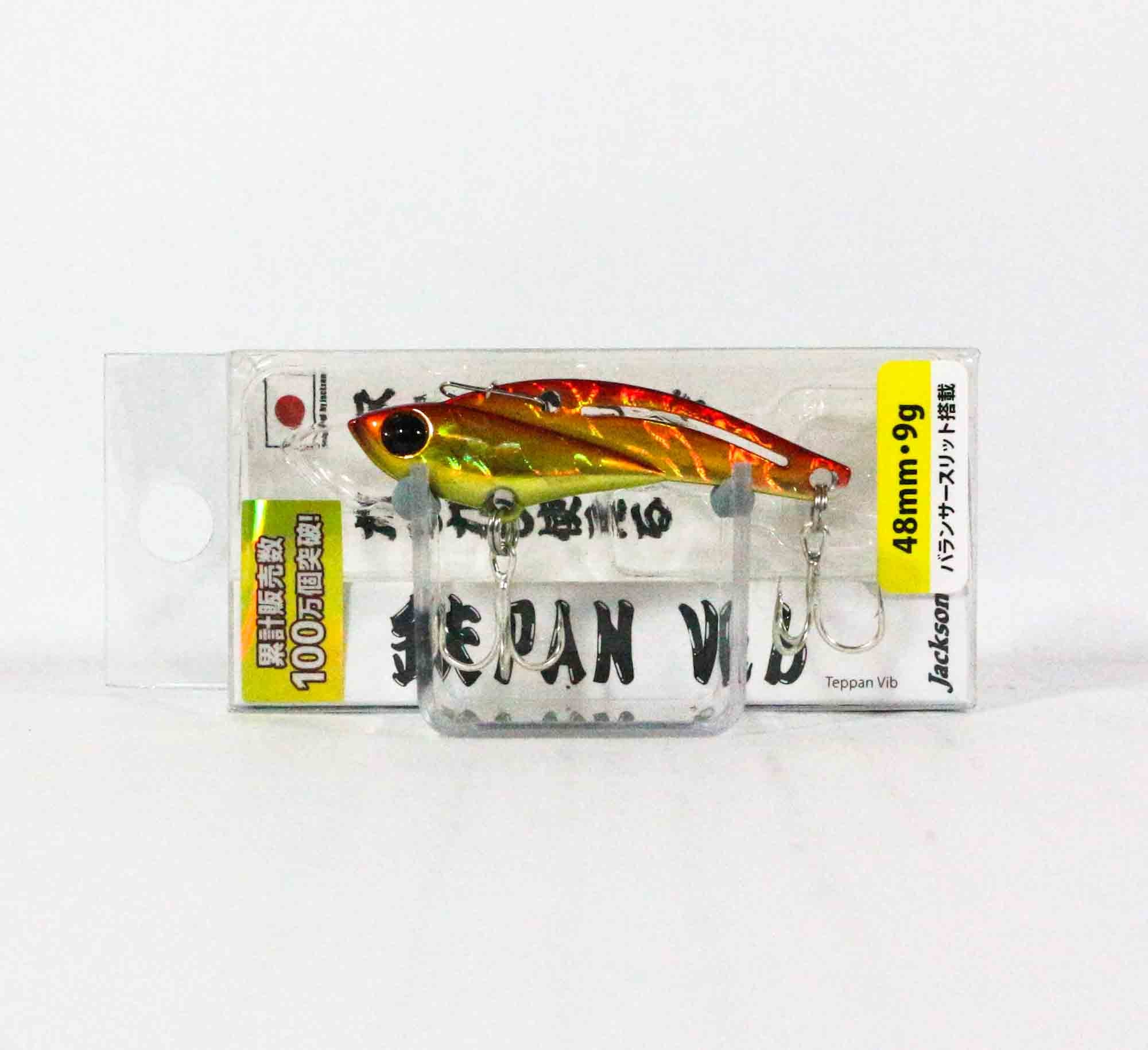 Sale Jackson Teppan Metal Vibration 9 grams 48 mm Sinking Lure SGR (3461)