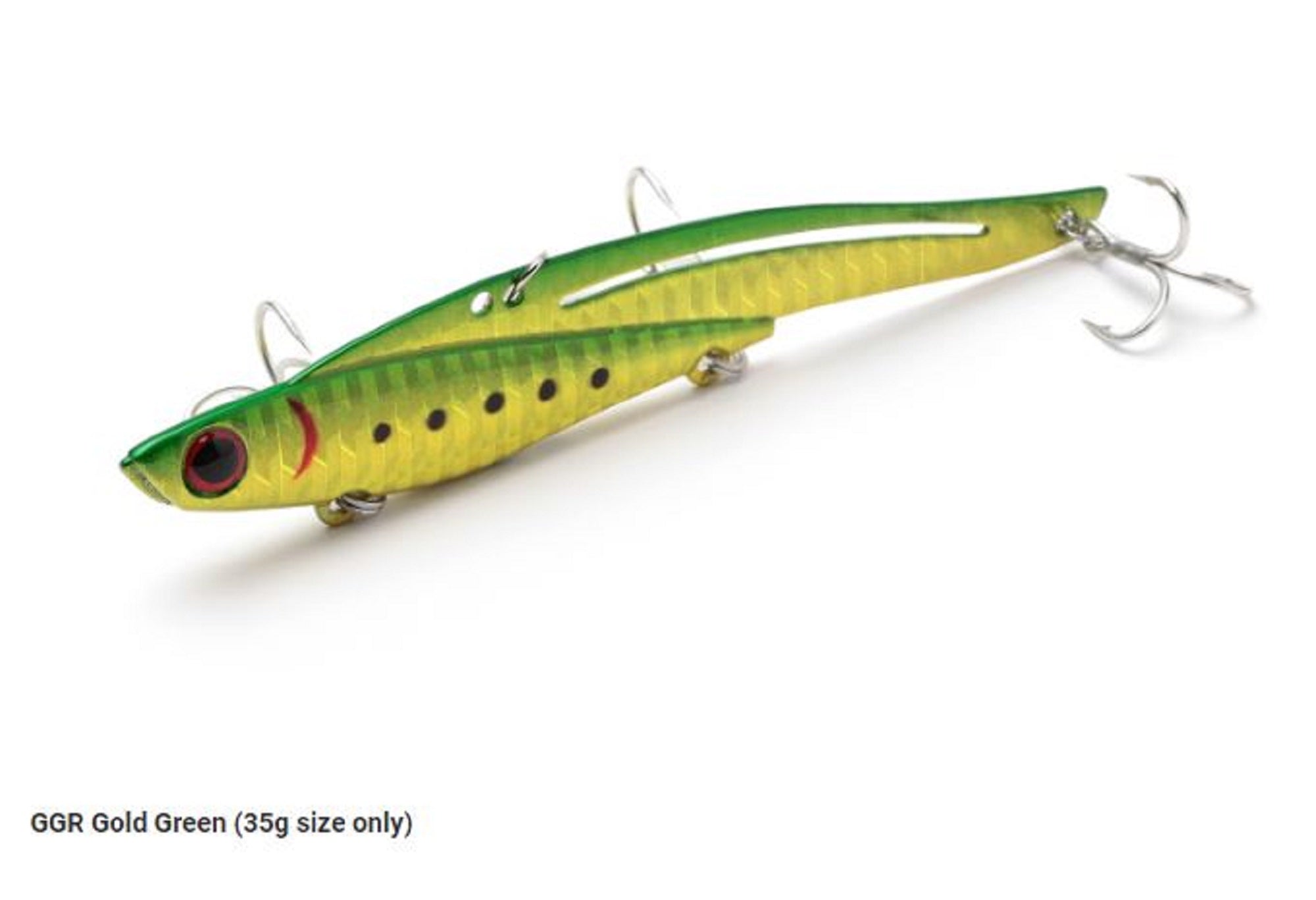 Sale Jackson Teppan Long Vibration 35grams 115 mm Sinking Lure GGR (4499)