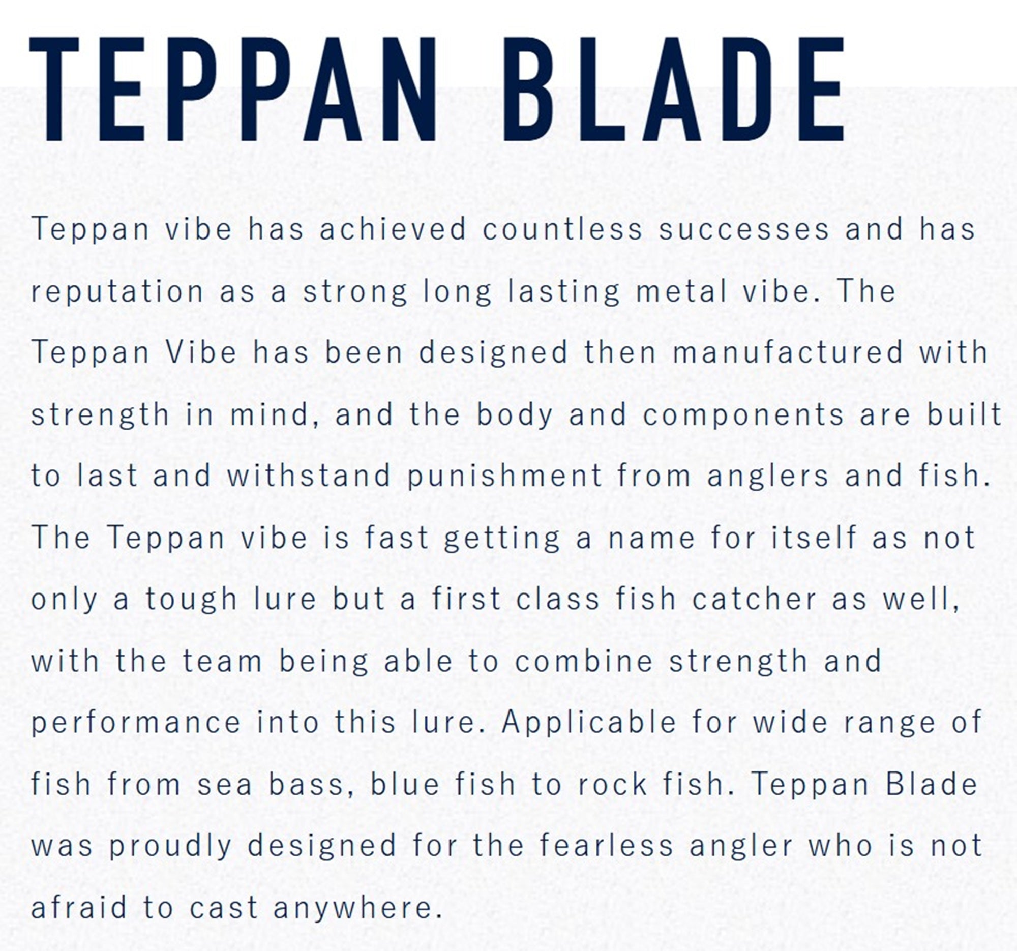 Sale Jackson Teppan Blade Metal Vibration 28g 56mm Sinking Lure PIC (8336)