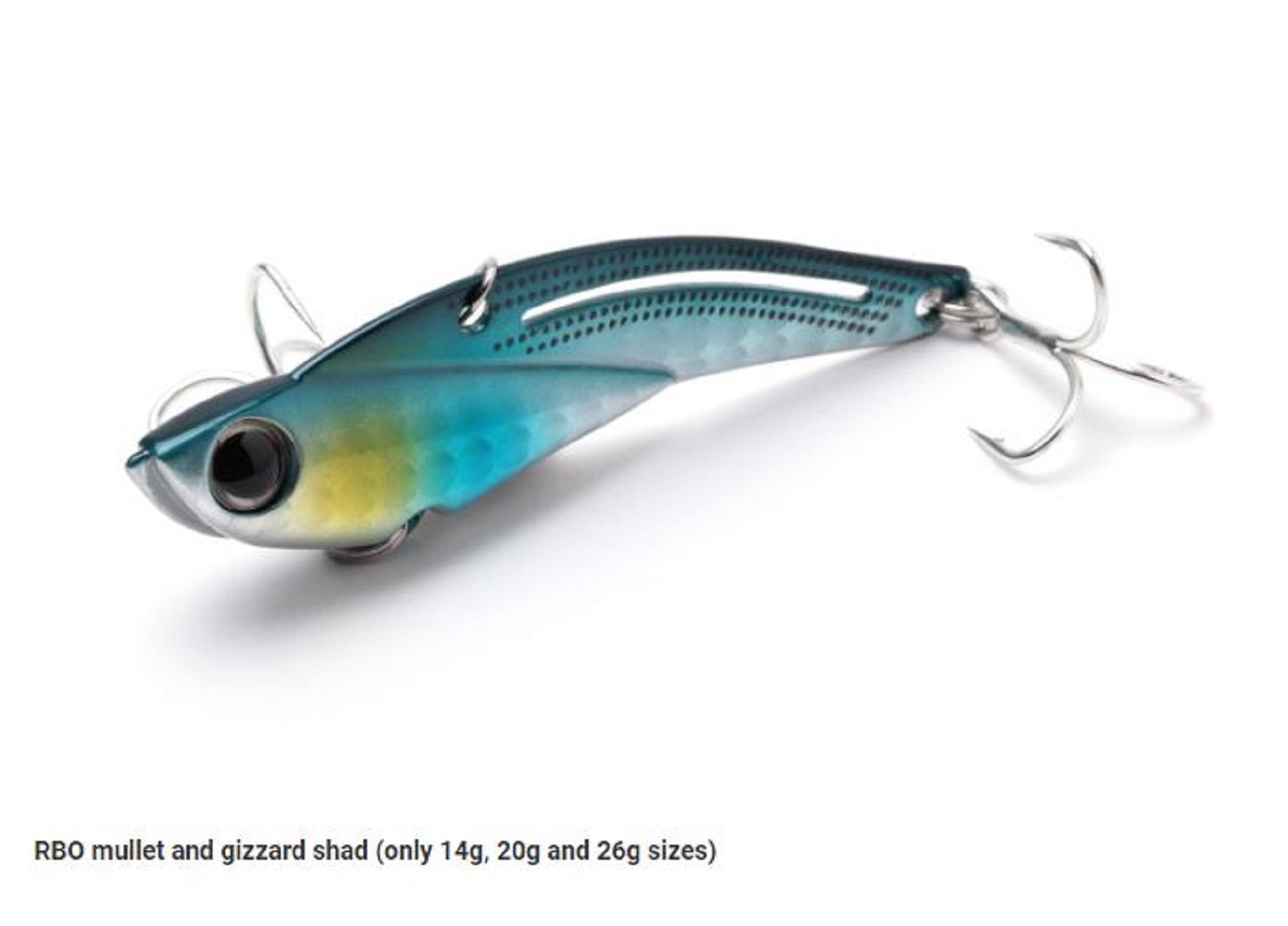 Sale Jackson Teppan Metal Vibration 14 grams 55 mm Sinking Lure RBO (4320)