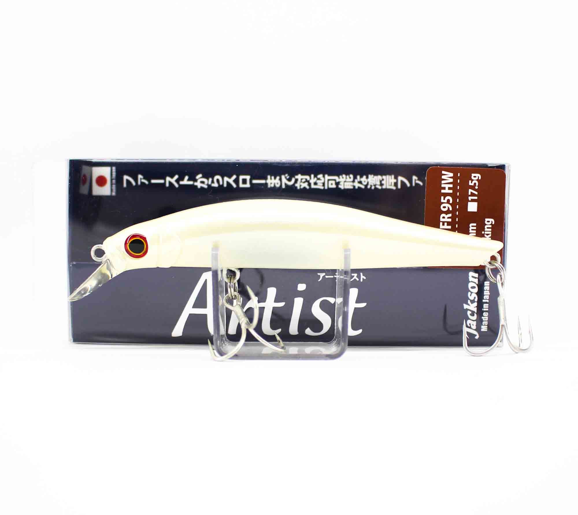 Jackson Artist FR 95HW Sinking Minnow Lure PWH (7819)