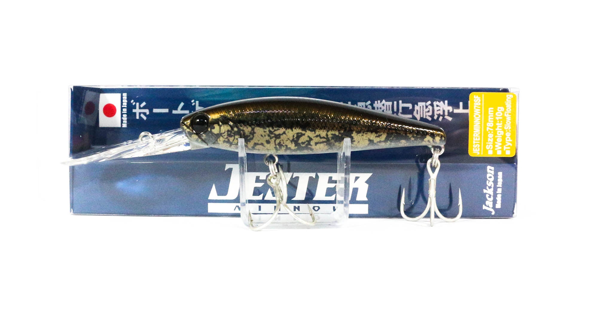 Jackson Jester Minnow 78SF Floating Lure BKG (7918)