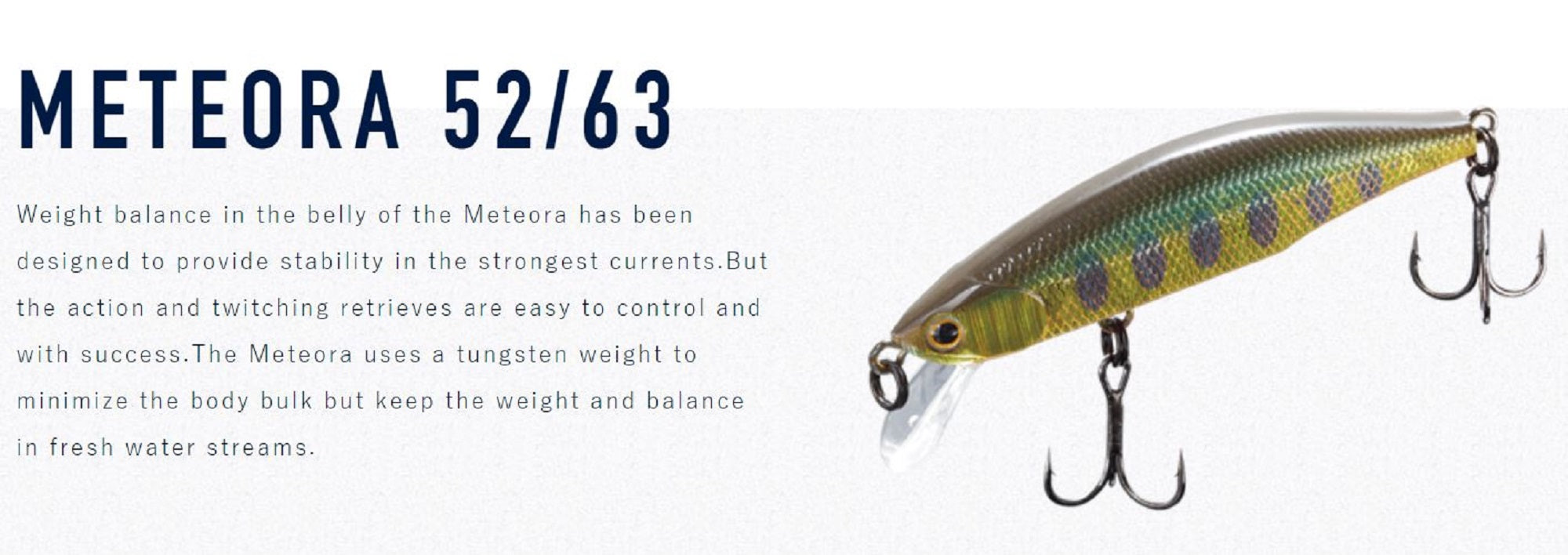 Jackson Meteora 52 Sinking Lure FARIO (8748)