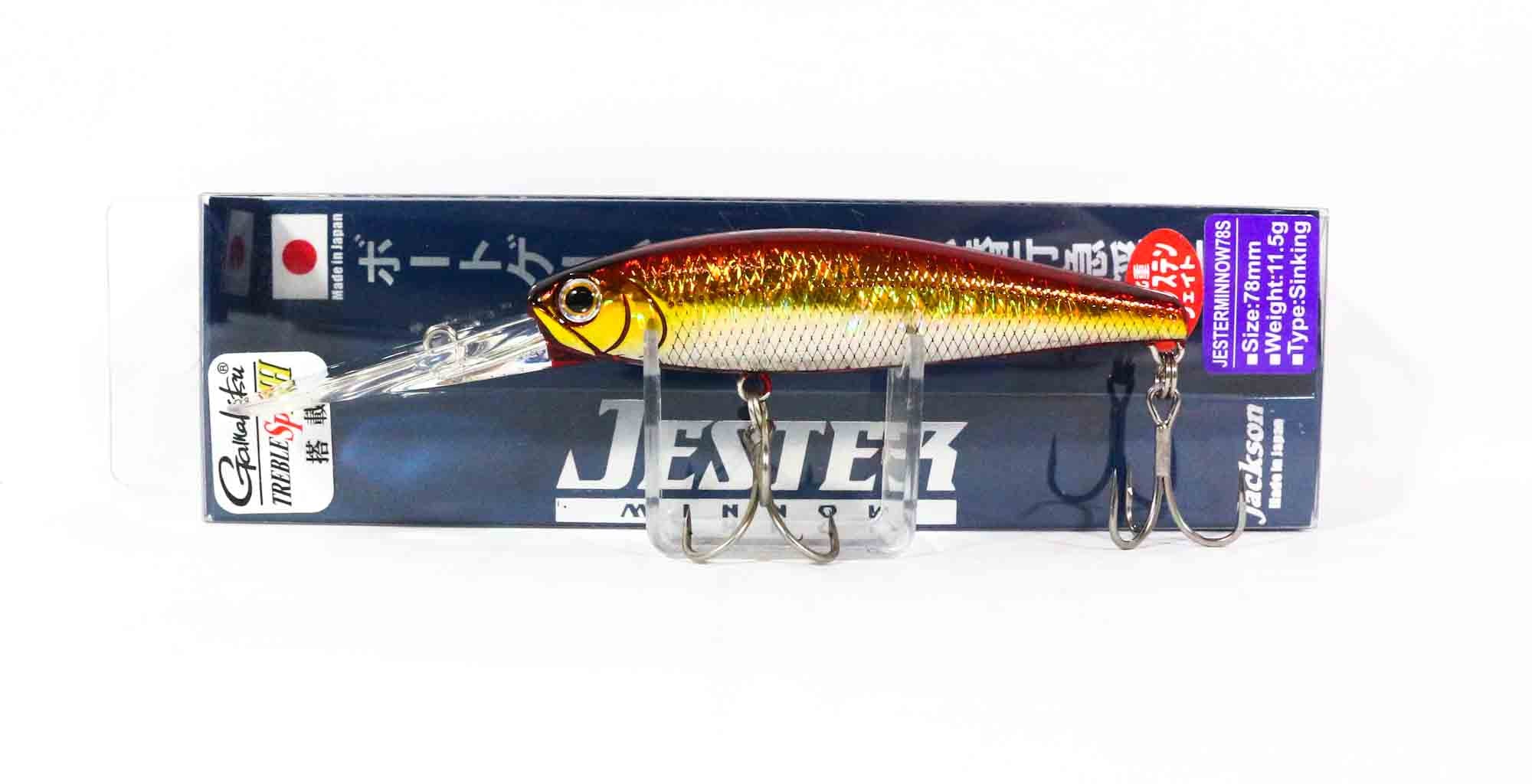Jackson Jester Minnow 78S Sinking Lure RDW (9882)