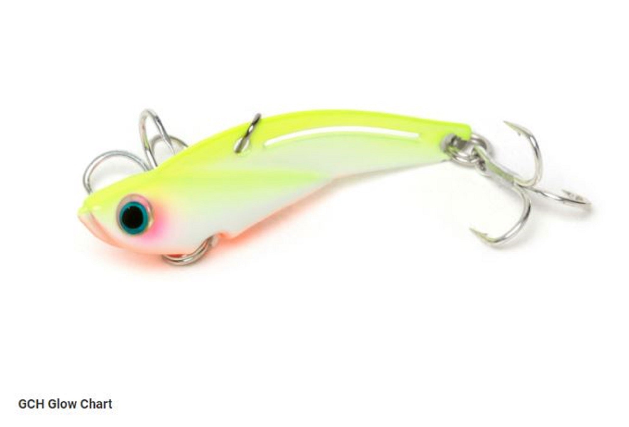 Sale Jackson Teppan Metal Vibration 7 grams 44.5 mm Sinking Lure GCH (1977)