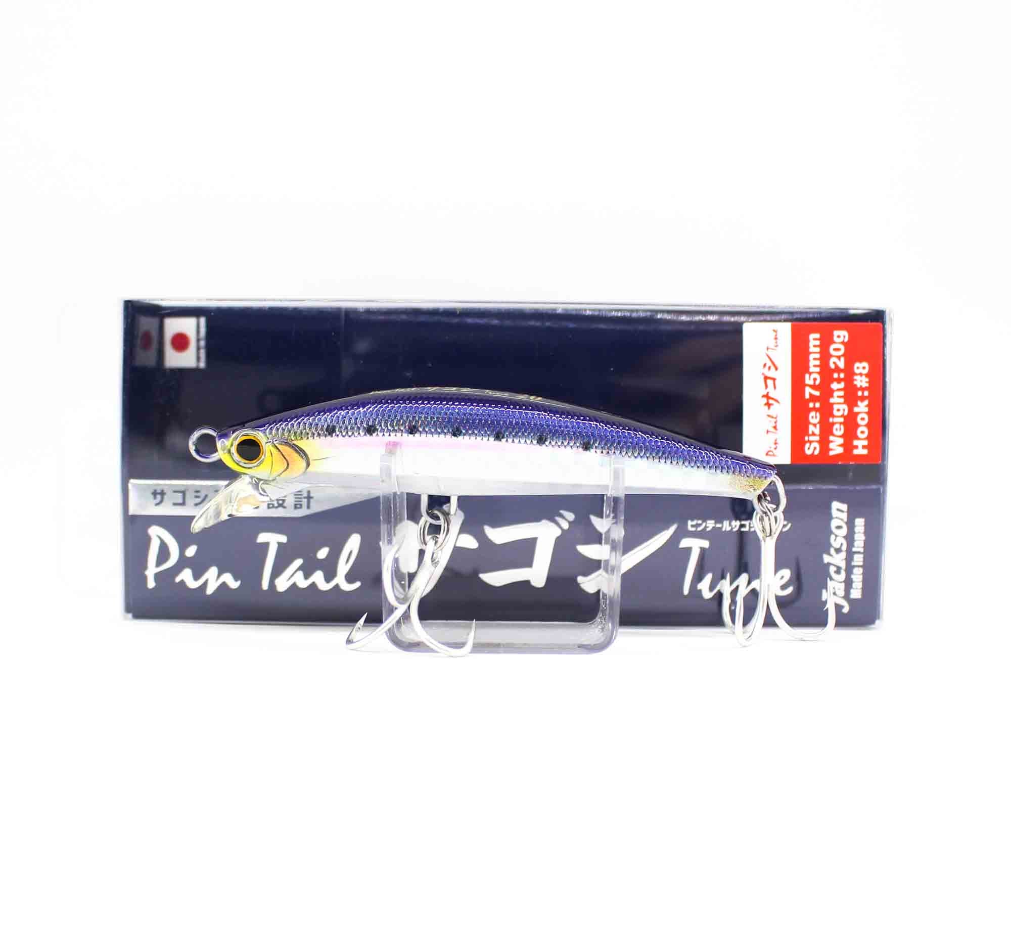 Jackson Pin Tail Sagoshi Tune 20 grams 75 mm Sinking Lure SNI (3209)