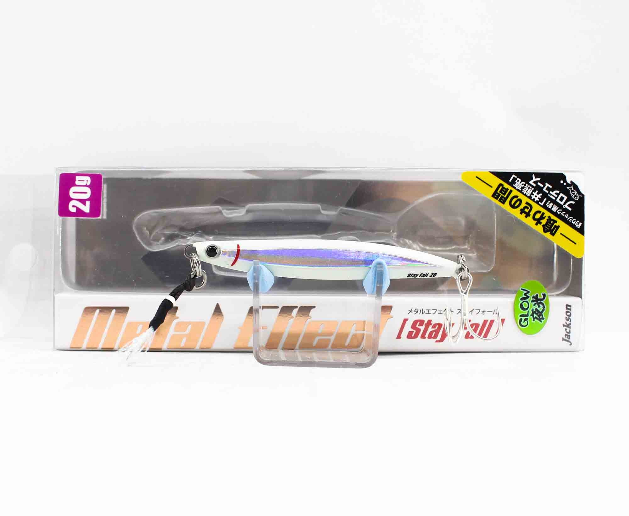 Jackson Metal Jig Metal Effect Stay Fall 20 grams WHK (4213)