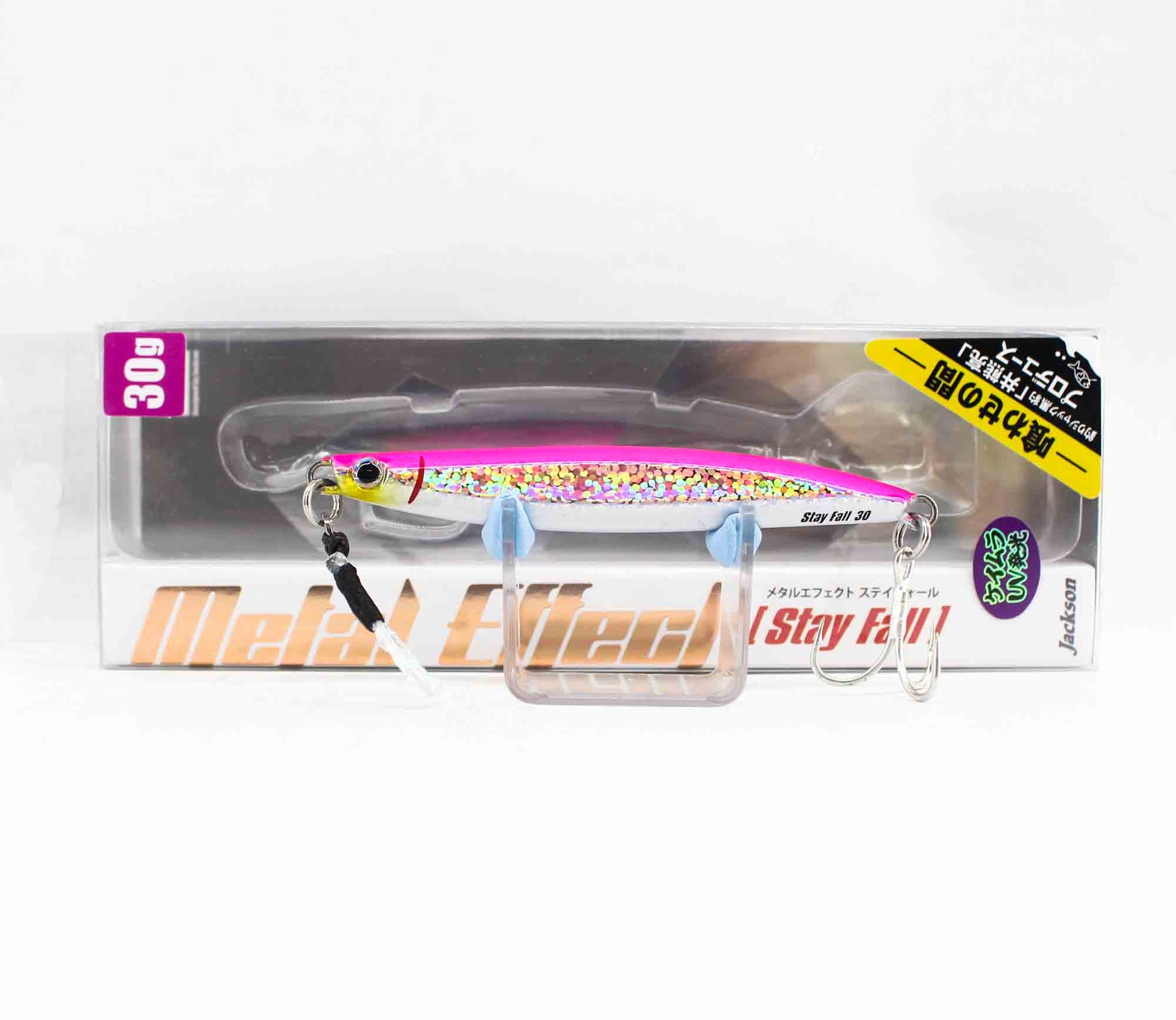 Jackson Metal Jig Metal Effect Stay Fall 30 grams BLP (4237)