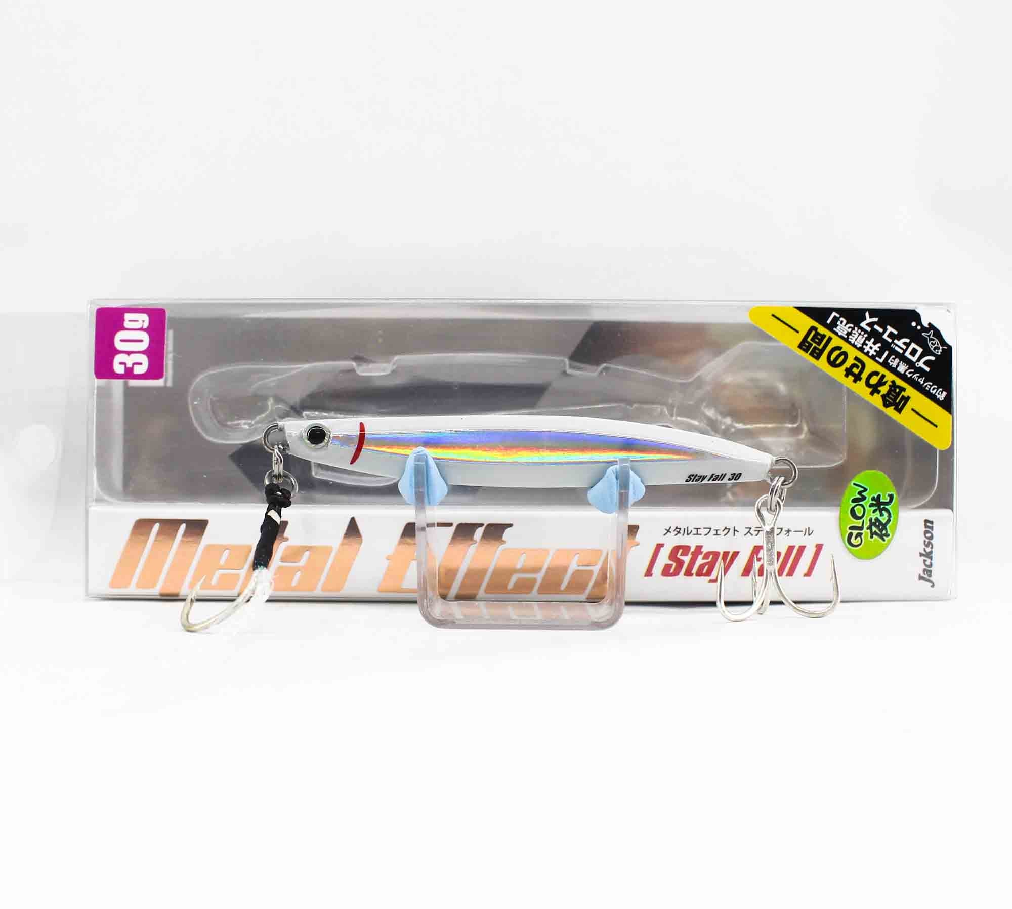 Jackson Metal Jig Metal Effect Stay Fall 30 grams WHK (4299)