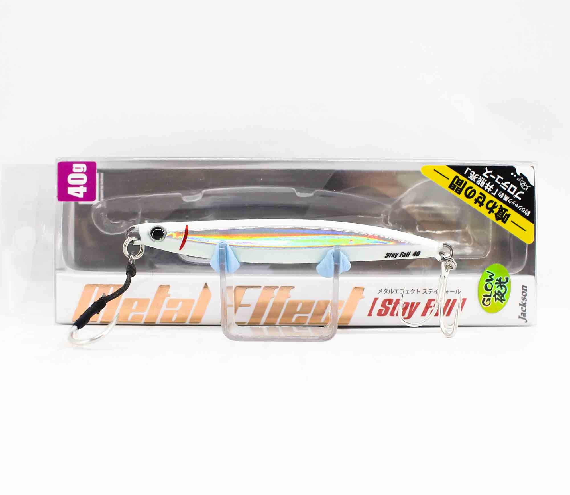 Jackson Metal Jig Metal Effect Stay Fall 40 grams WHK (4374)