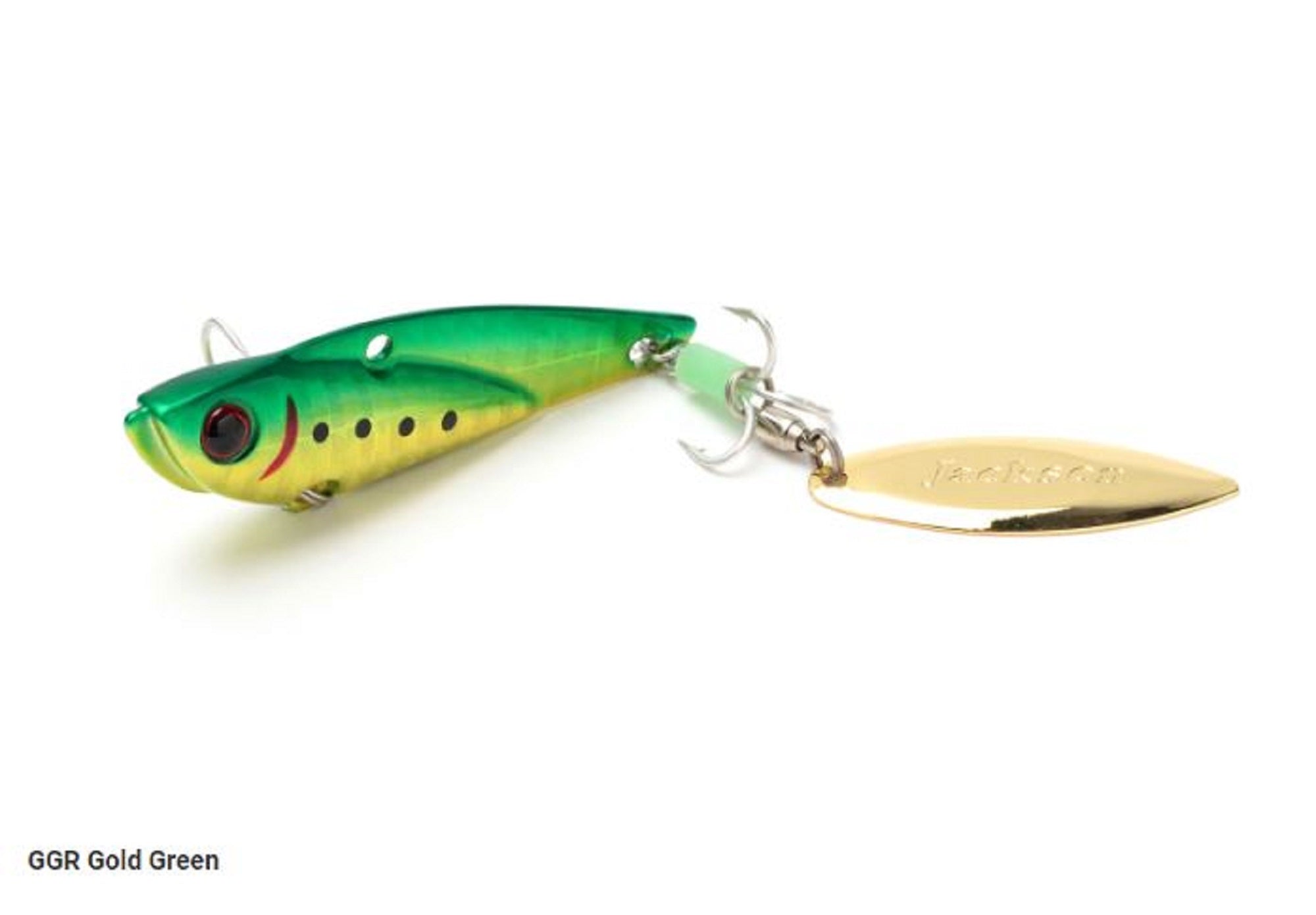 Sale Jackson Teppan Metal Vibration 15 grams 49mm Sinking Lure GGR (8372)
