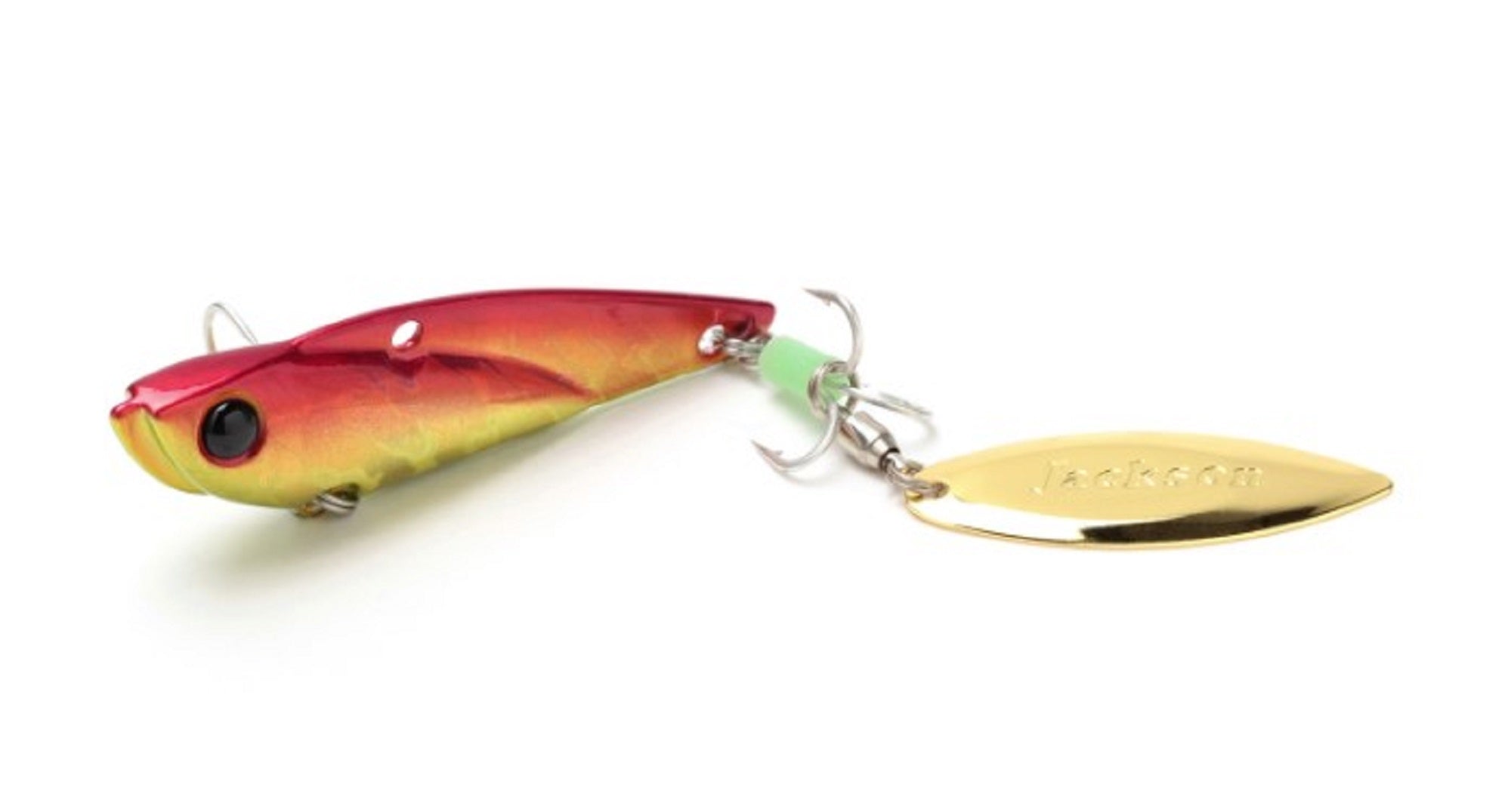Sale Jackson Teppan Metal Vibration 15 grams 49mm Sinking Lure SGR (8433)