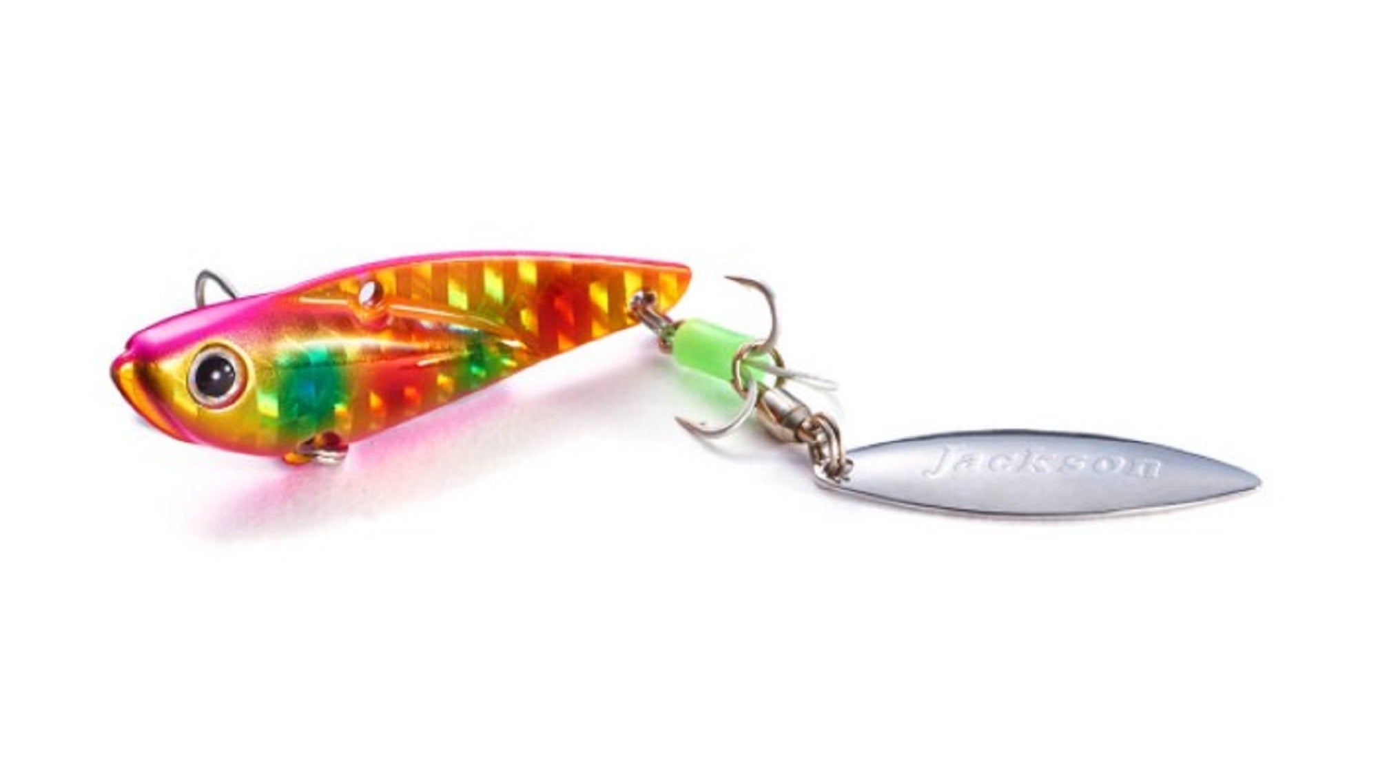 Sale Jackson Teppan Metal Vibration 15 grams 49mm Sinking Lure GRB (8464)