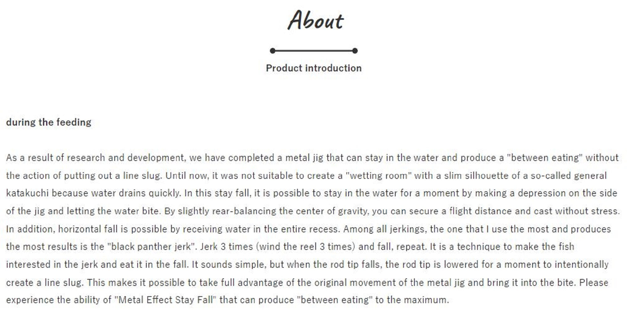 Jackson Metal Jig Metal Effect Stay Fall 100 grams JFN (1044)