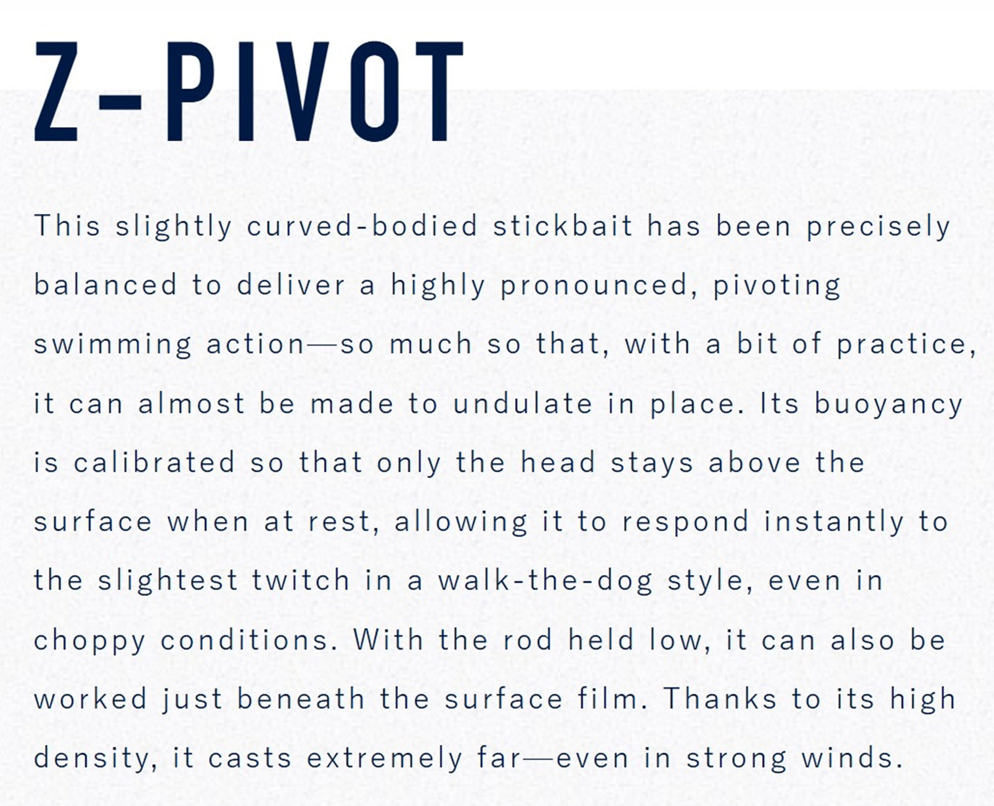 Jackson Z Pivot 120mm 28 grams Floating Lure NON (0141)
