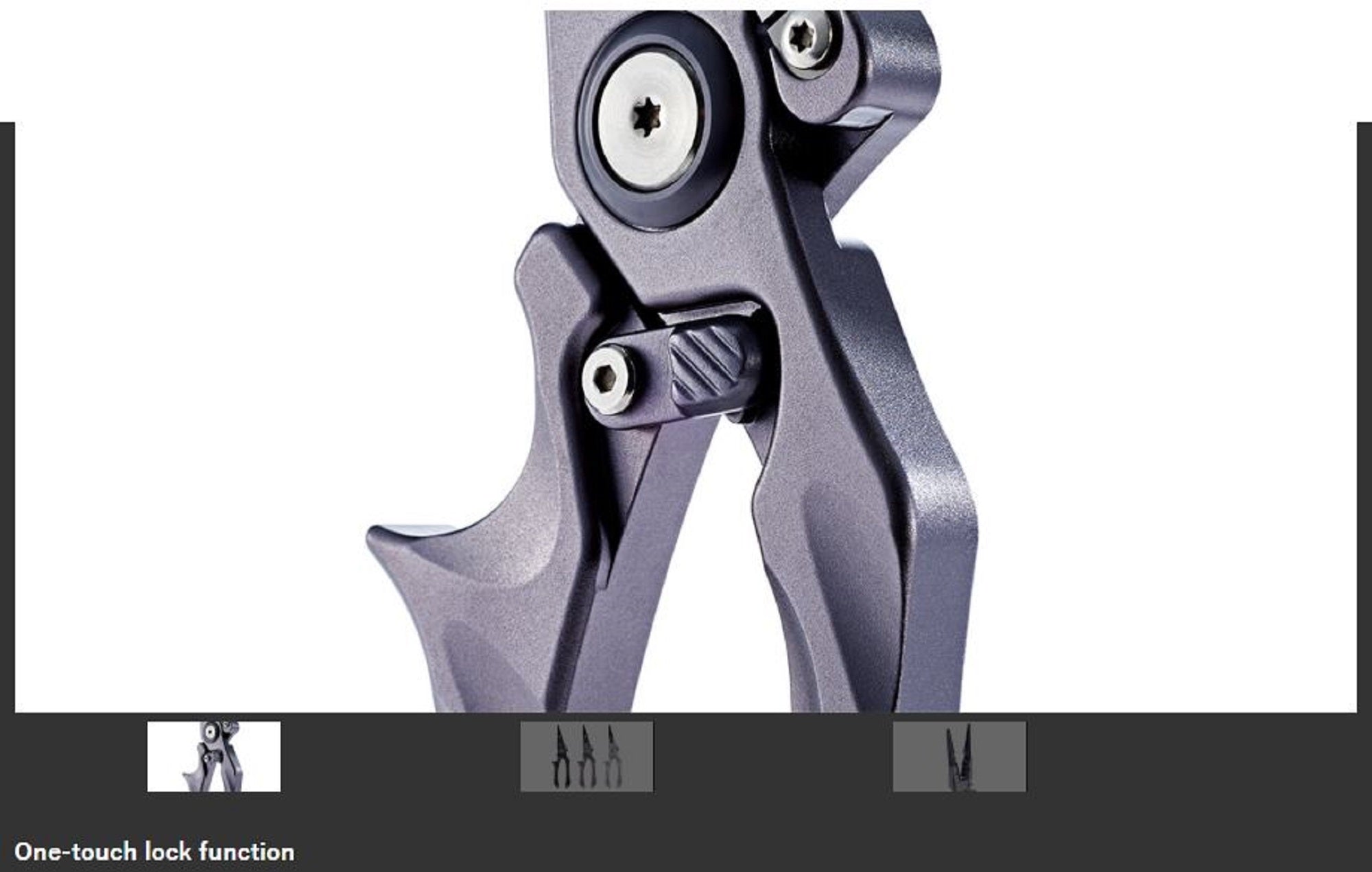 Jackson Pliers Aluminium One Touch Lock GMC (5916)