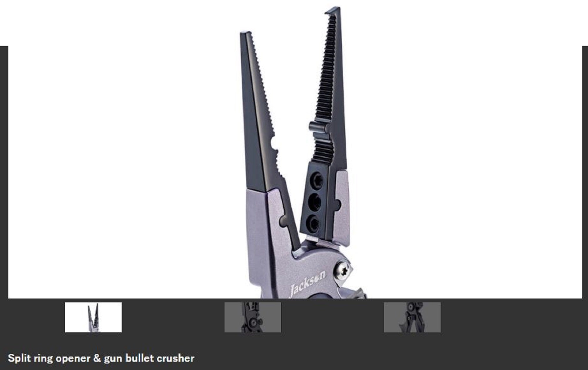 Jackson Pliers Aluminium One Touch Lock SIL (5923)