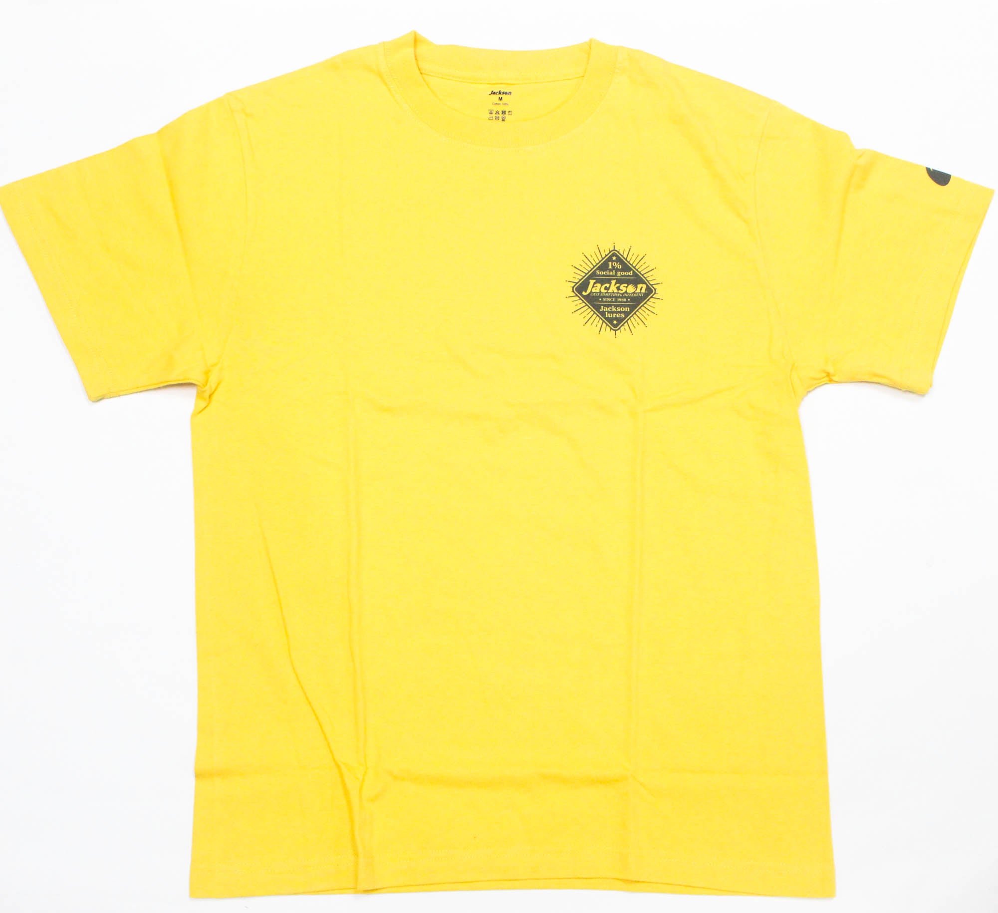 Jackson T-shirt Logo Casual Tee Banana Size L (6135)
