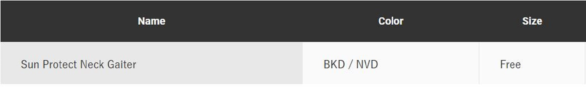 Jackson Neck Gaiter Sun Protect Black Denim (6364)