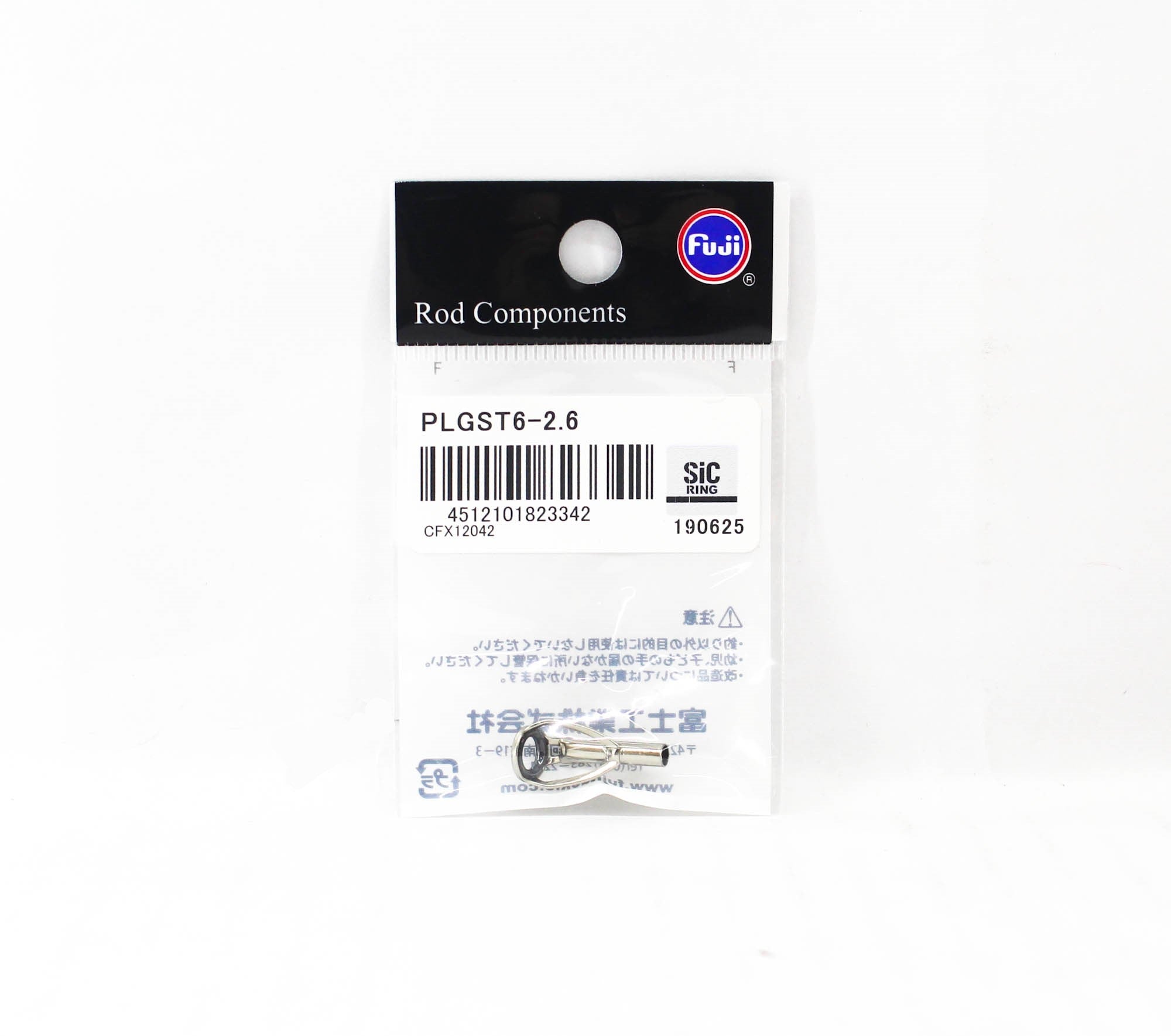 Fuji PLGST Size 6-2.6 Rod Top Guide Stainless Frame SIC x 1 (3342)