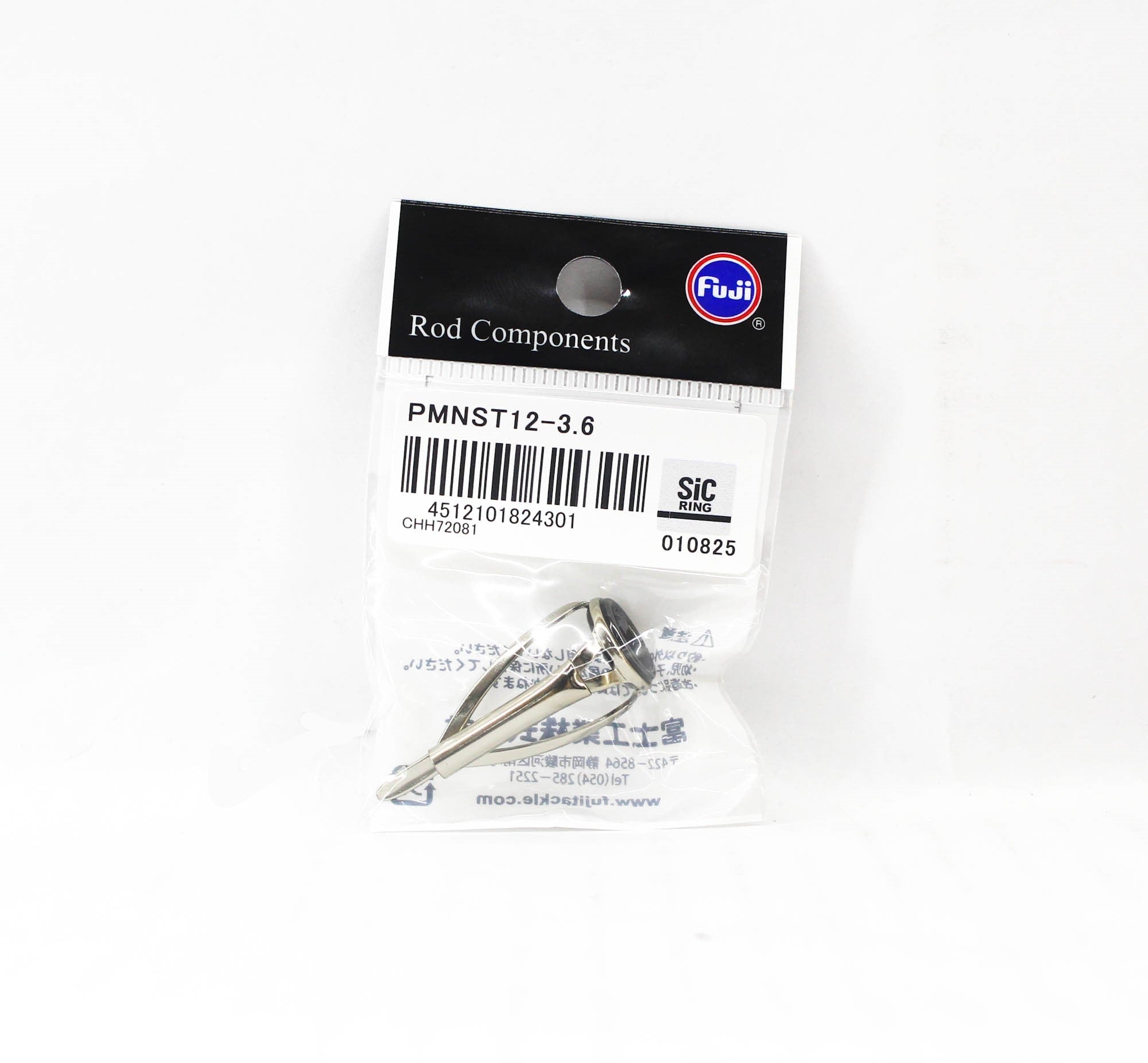 Fuji PMNST Size 12-3.6 Rod Top Guide Stainless Frame SIC x 1 (4301)