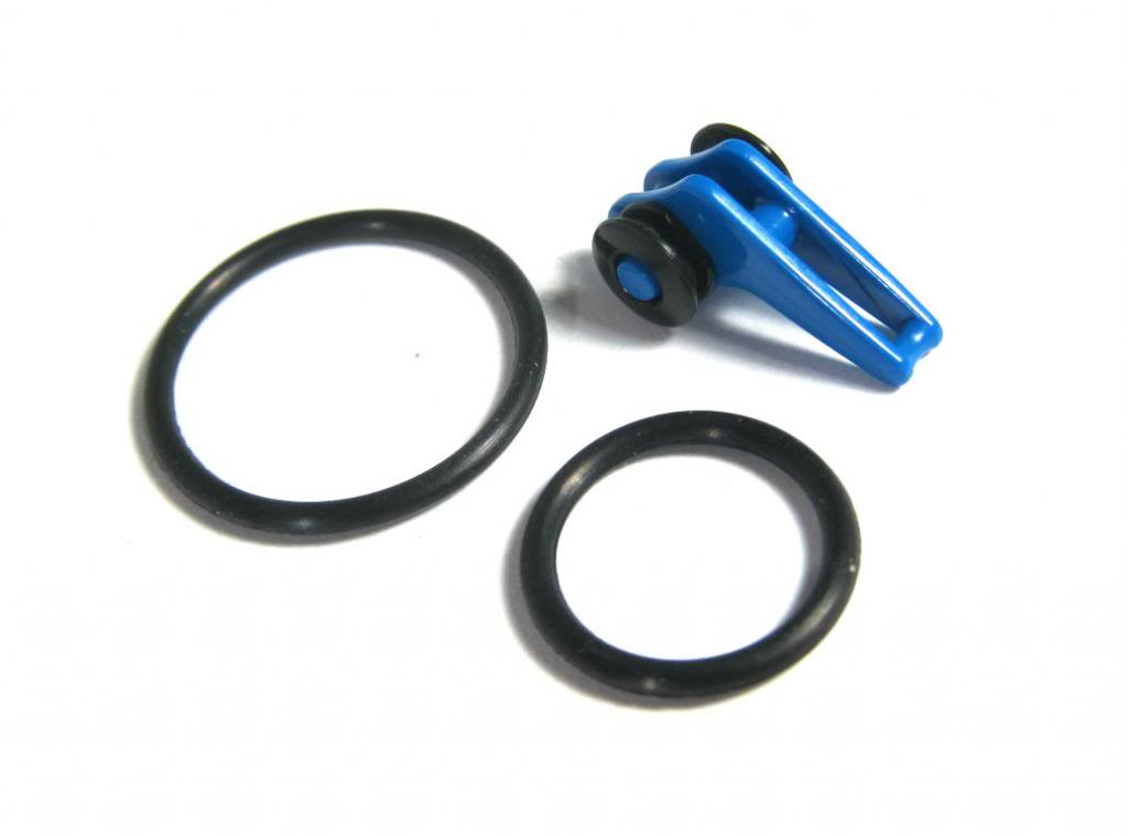 Fuji EHKM-BL Adjustable Plastic Hook Keeper Blue (5289)