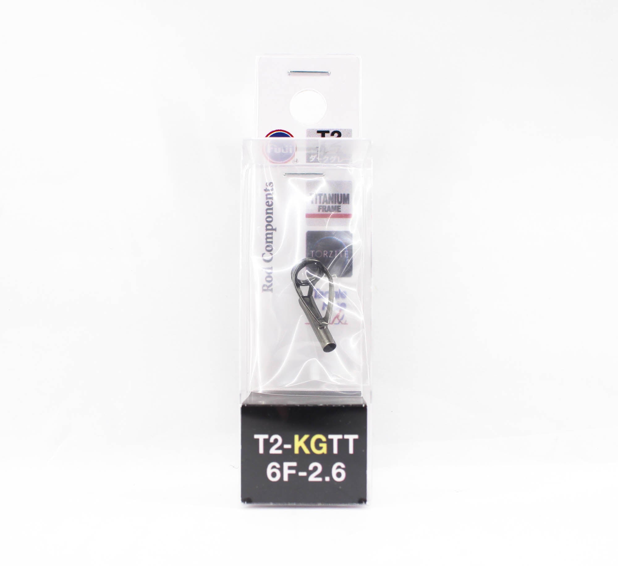 Fuji T2-KGTT Size 6F-2.6 Rod Top Guide Torzite Ti Frame x 1 (9888)