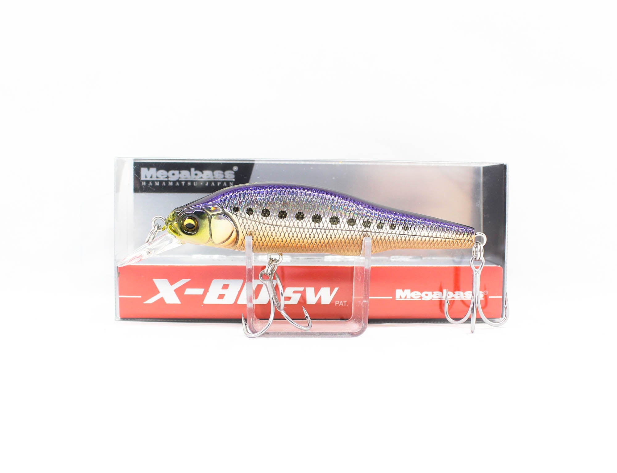 Megabass X-80 SW Slow Sinking Lure GG Akahara Iwashi (1744)