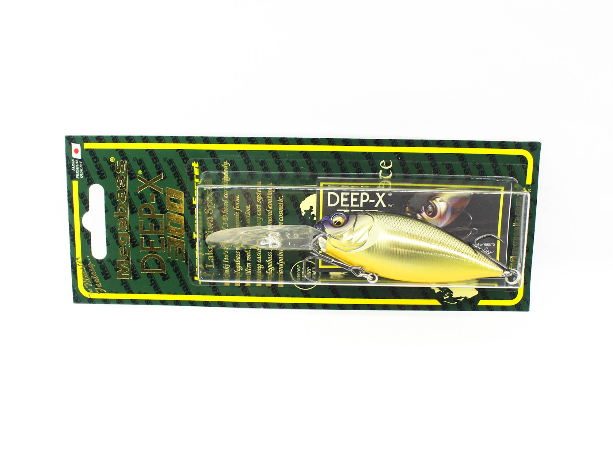 Megabass Deep X 300 75mm 21 grams Floating Lure M Champagne Kinkuro (5846)