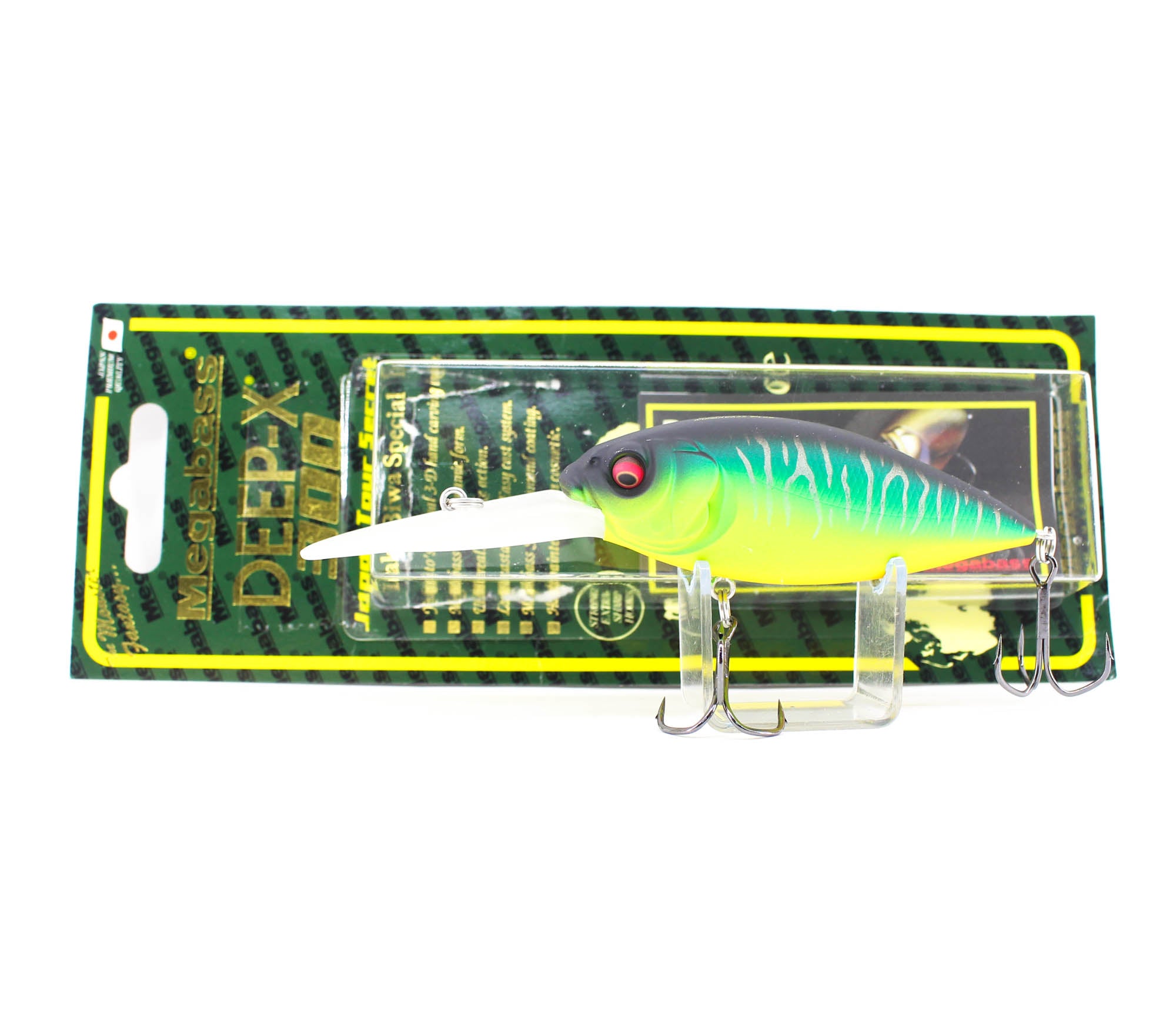 Megabass Deep X 300 75 mm 21 grams Floating Lure Mat Tiger (5921)