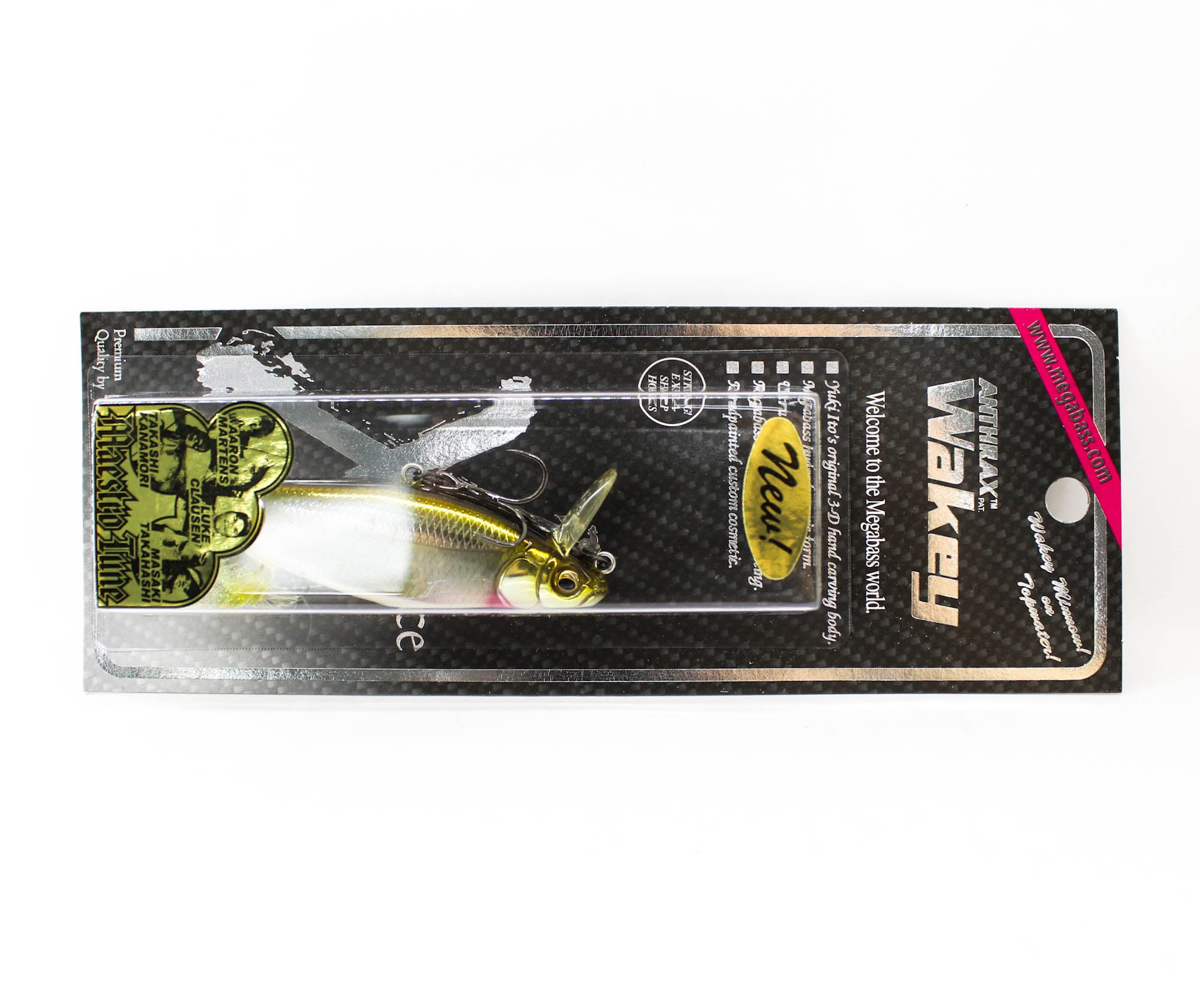 Megabass Anthrax Wakey 83mm 3/8oz Floating Lure HT Ito Wakasagi (4541)