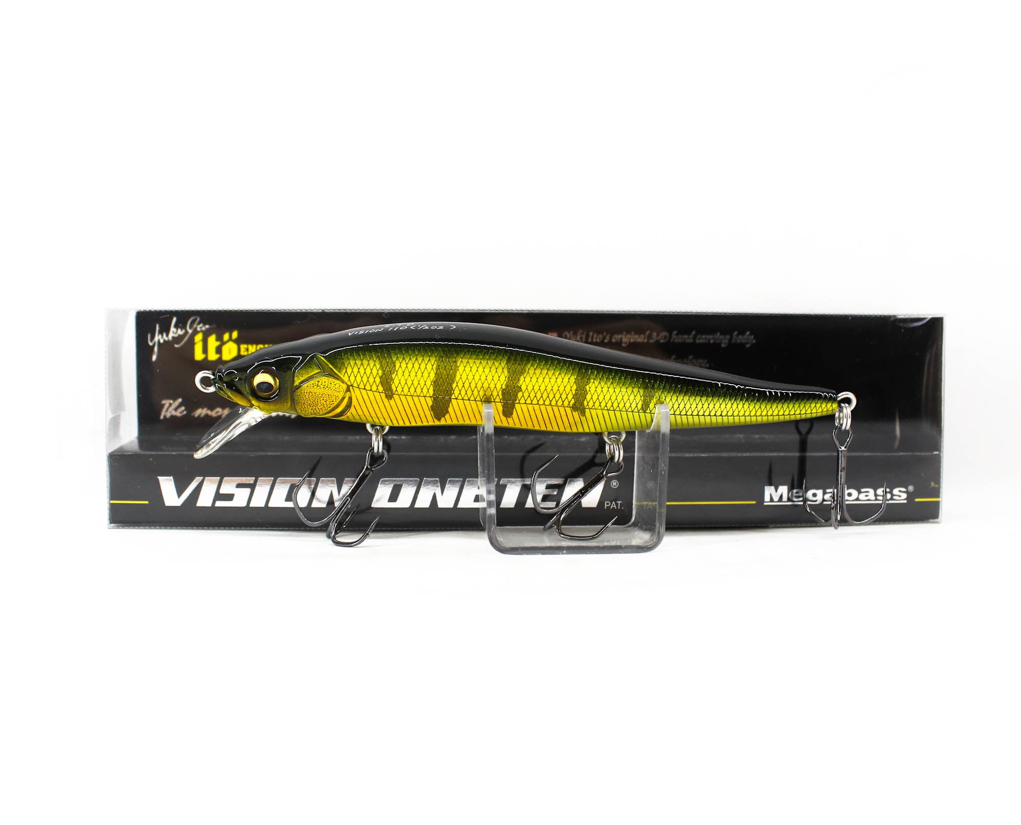 Megabass Vision 110 Oneten Regular Slow Floating Lure GG Perch (7368)