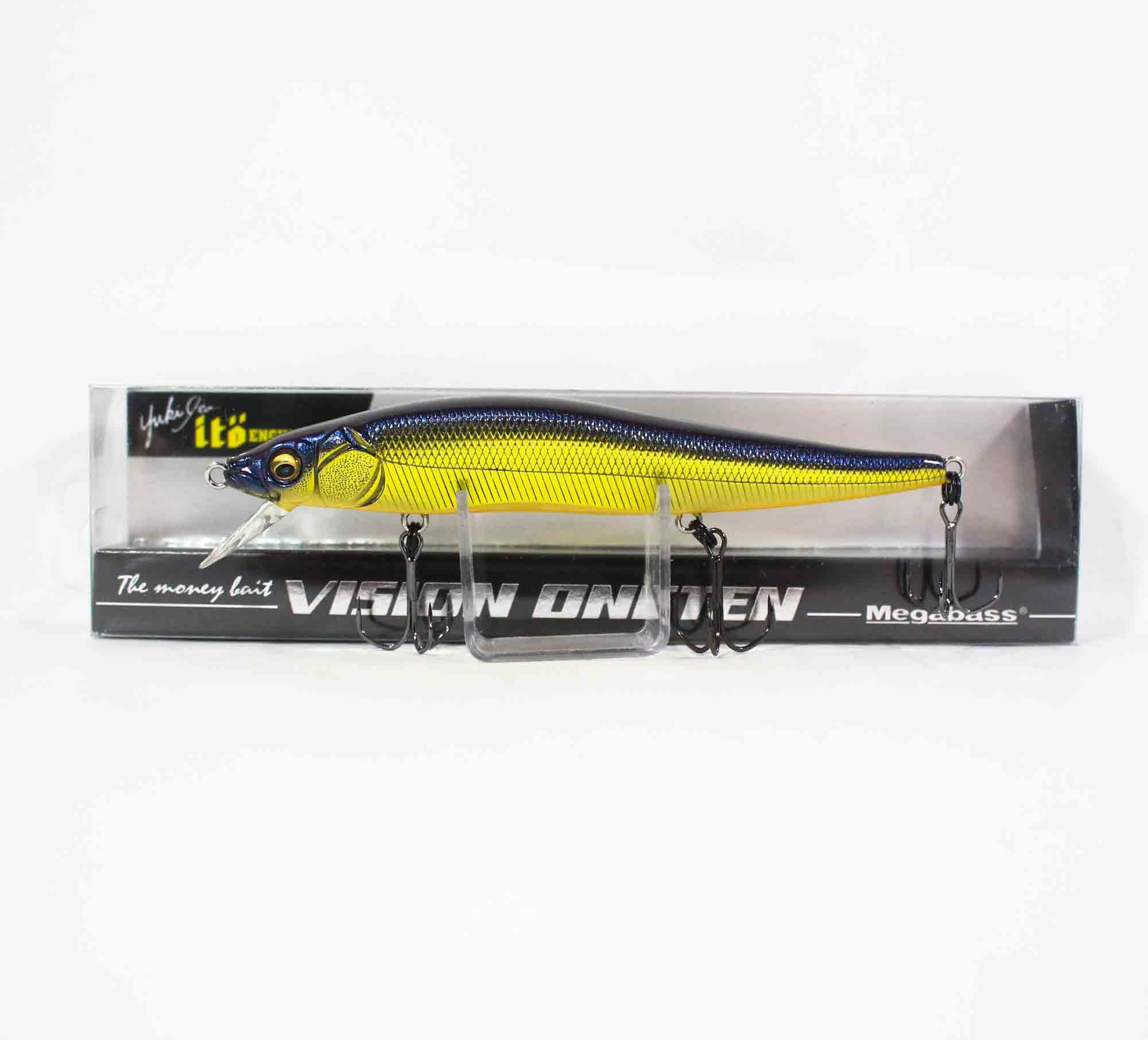 Megabass Vision 110 Oneten Regular Slow Floating Lure C Kinkuro (4496)