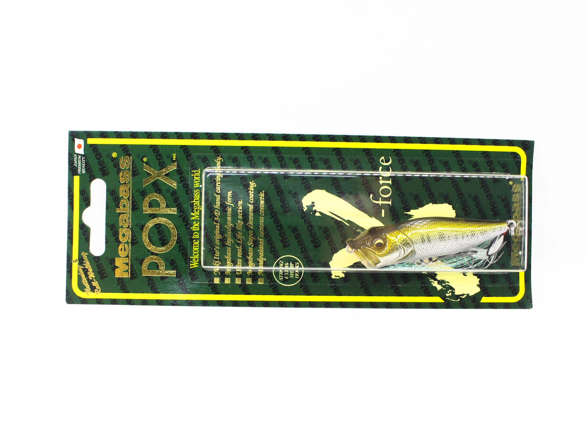 Megabass Pop X Standard 64 mm 7 grams Floating Lure Wagin Hasu 2 (6841)