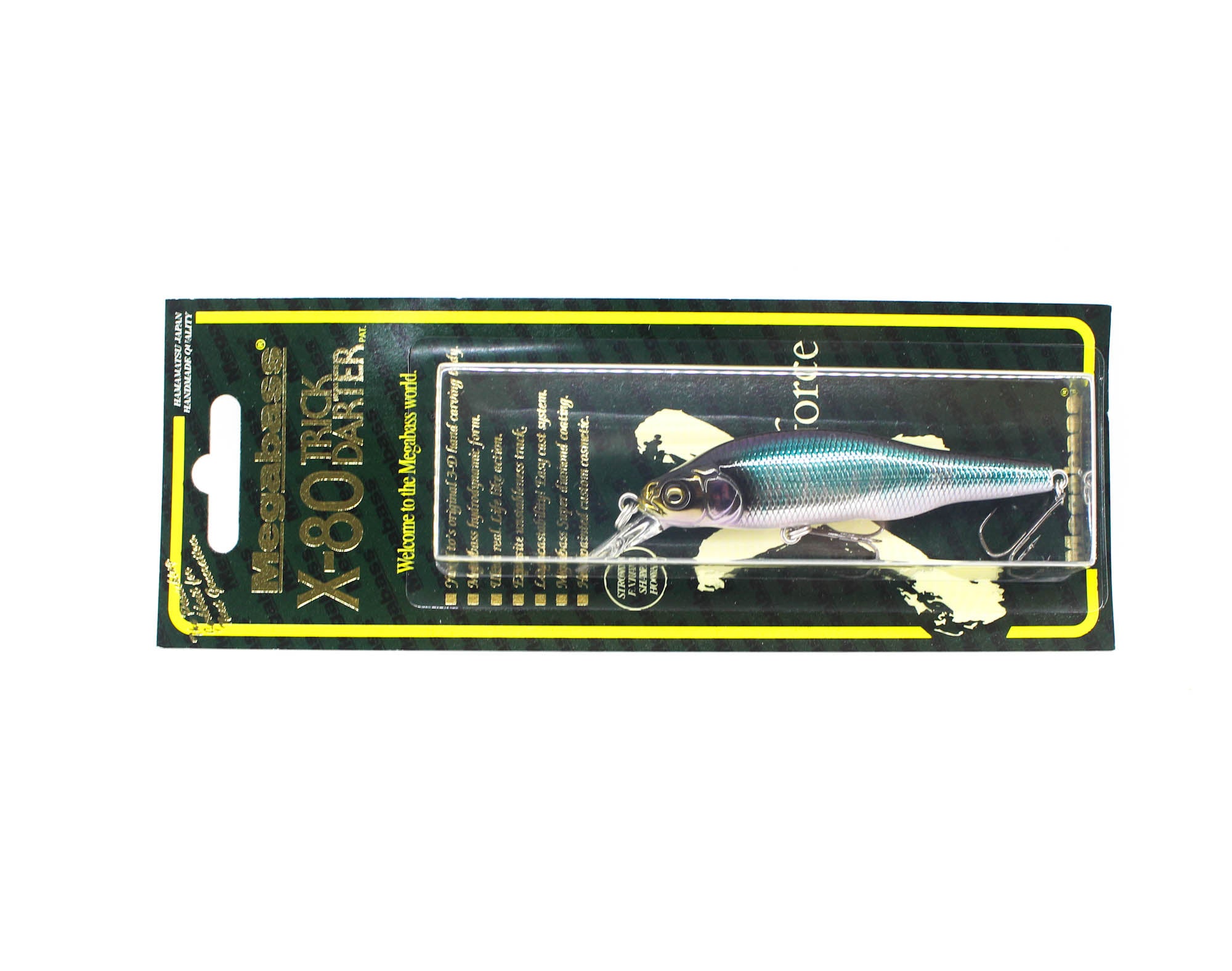 Megabass X-80 Trick Darter Suspend Lure M Blue Back Oikawa (8479)
