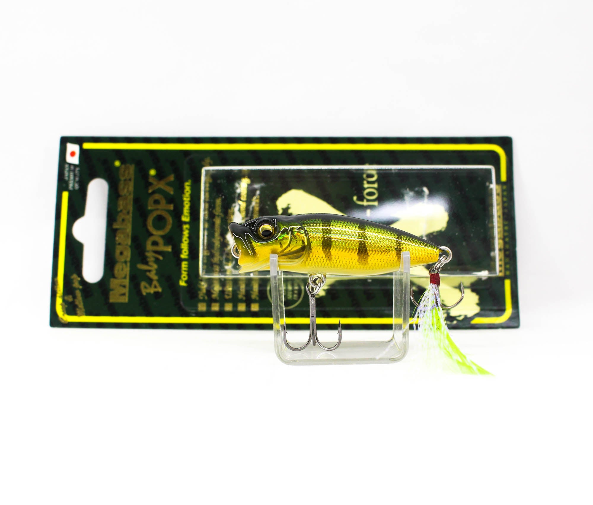 Megabass Pop X Baby 50 mm 3/16 oz Floating Lure AL Peacock (9083)