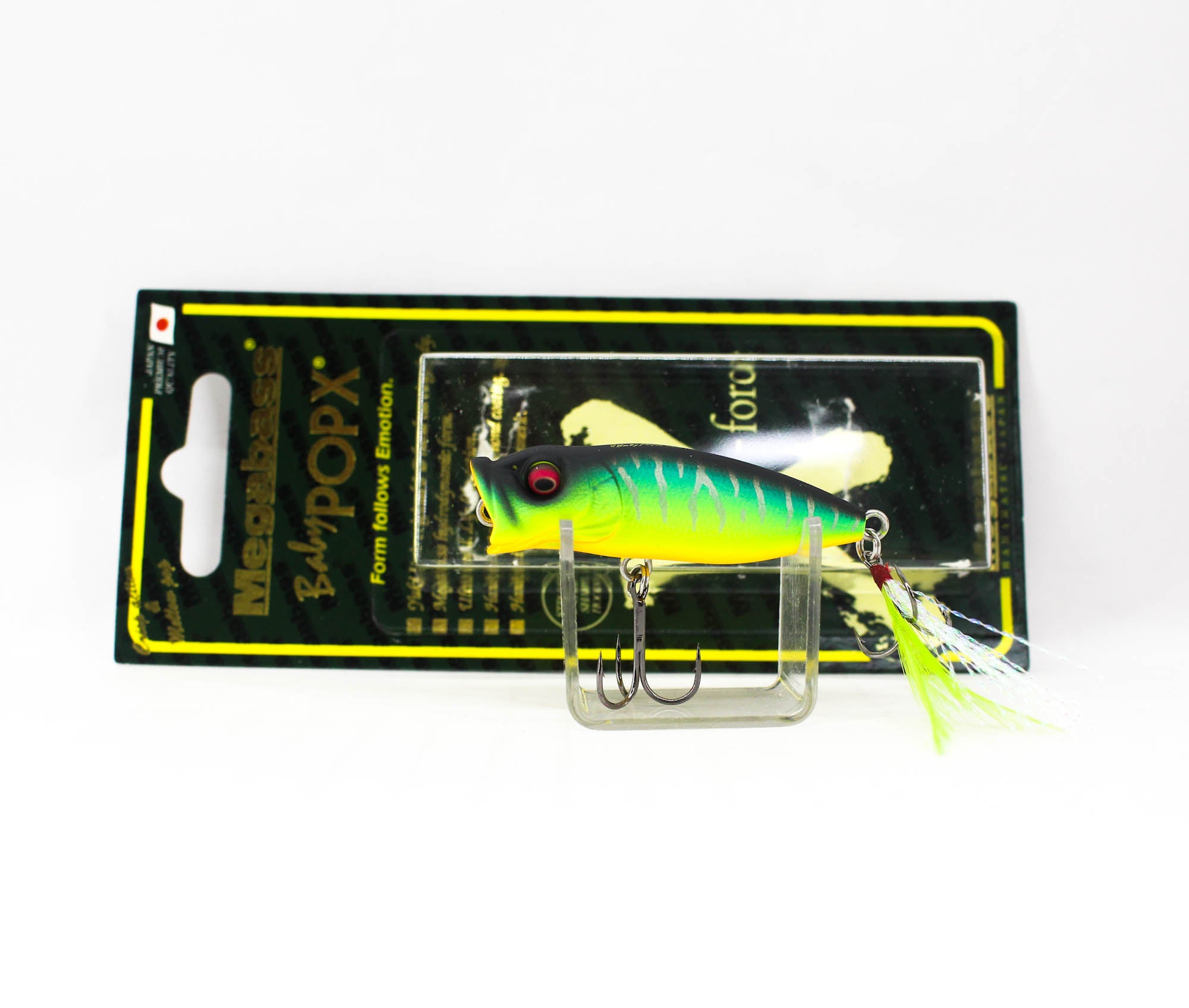 Megabass Pop X Baby 50 mm 3/16 oz Floating Lure Mat Tiger (9120)
