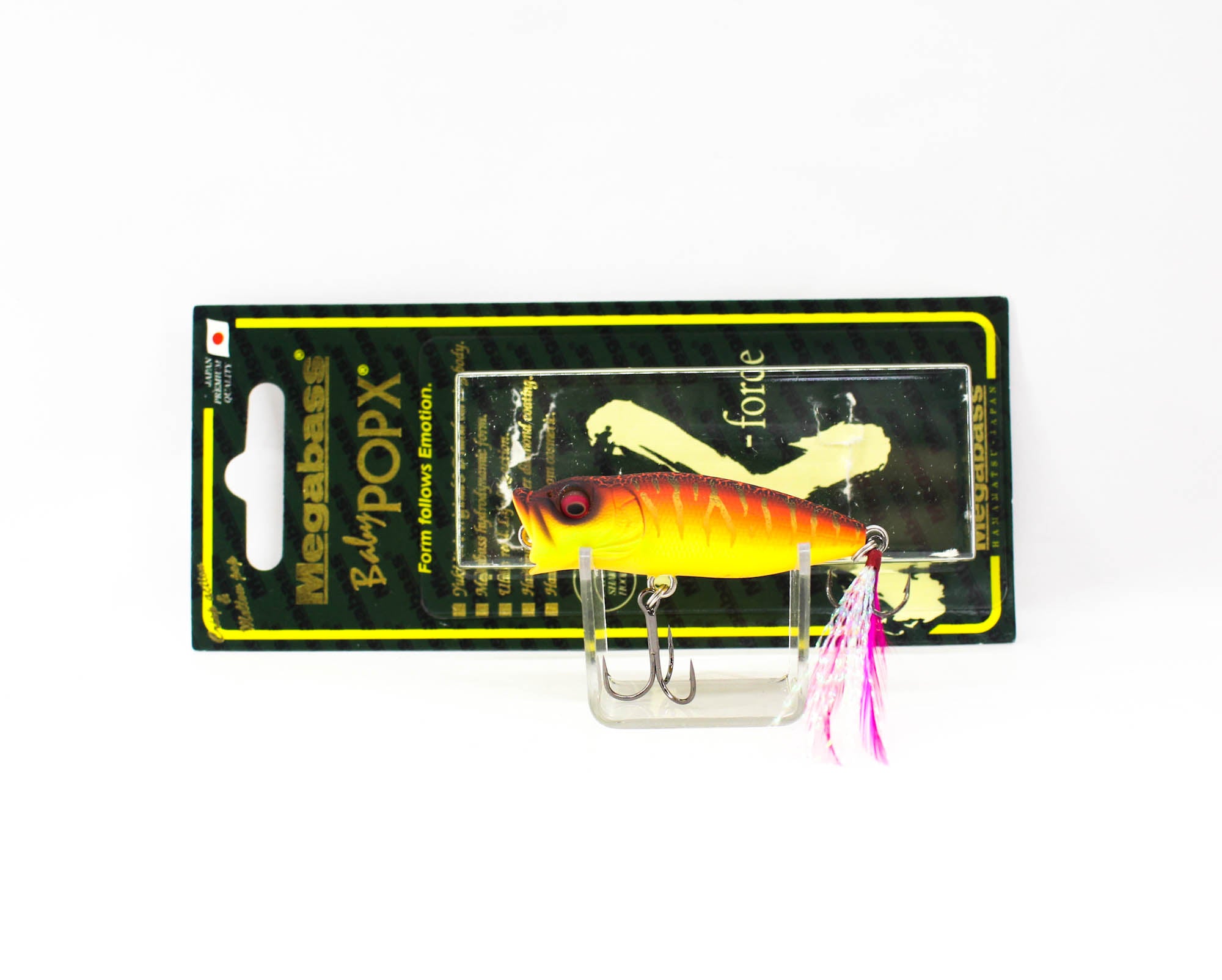 Megabass Pop X Baby 50 mm 3/16 oz Floating Lure Akatora (9168)
