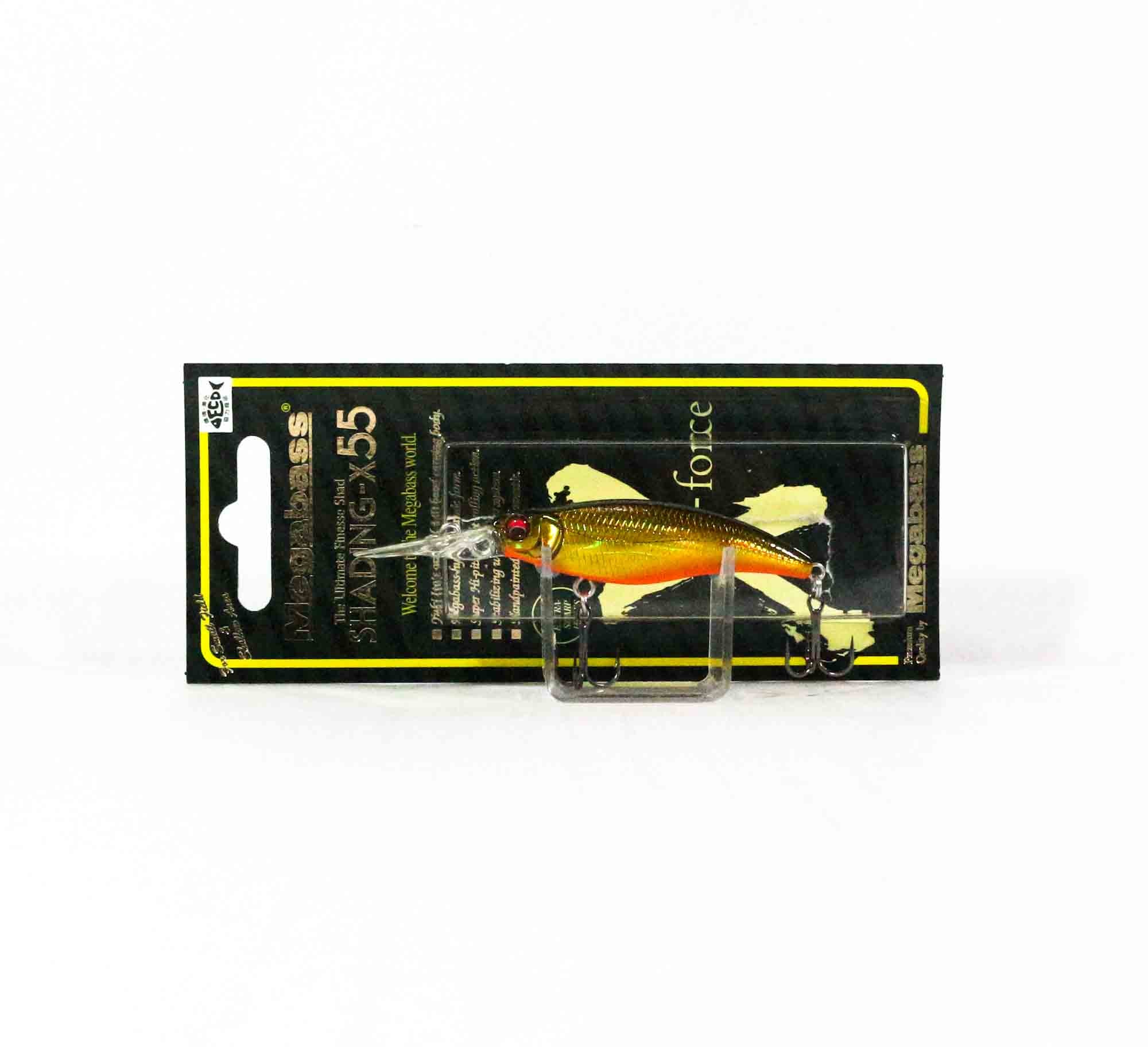 Megabass Shading X 55 Suspend Lure GGKinkuro (2111)