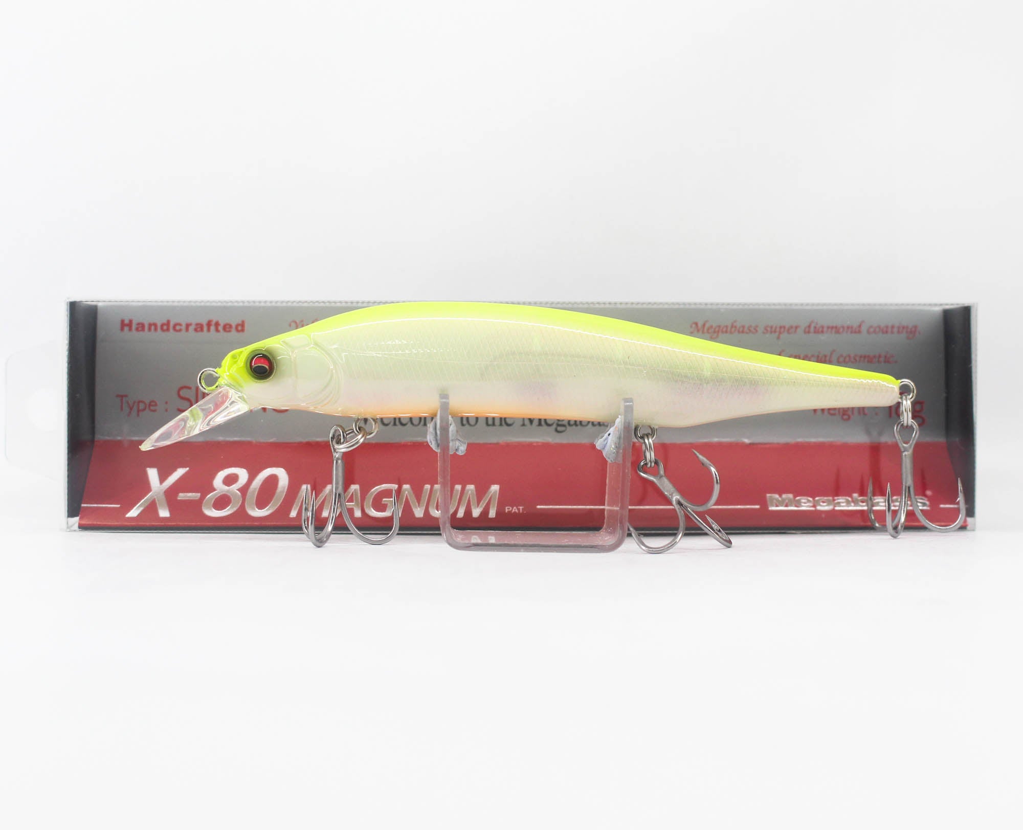 Megabass X-80 Magnum Sinking Lure PM Chart Back (7086)