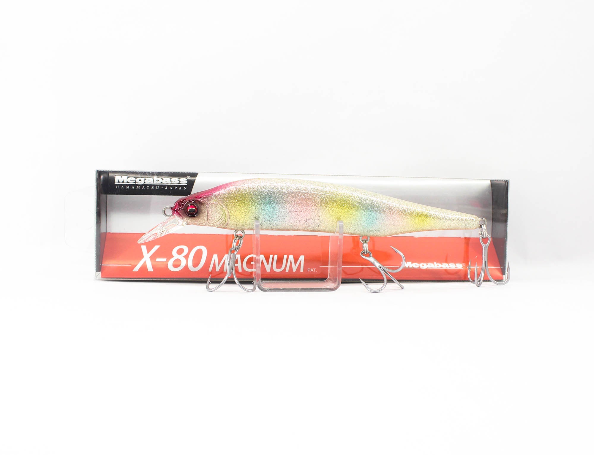 Megabass X-80 Magnum Sinking Lure GLX Rainbow (7154)