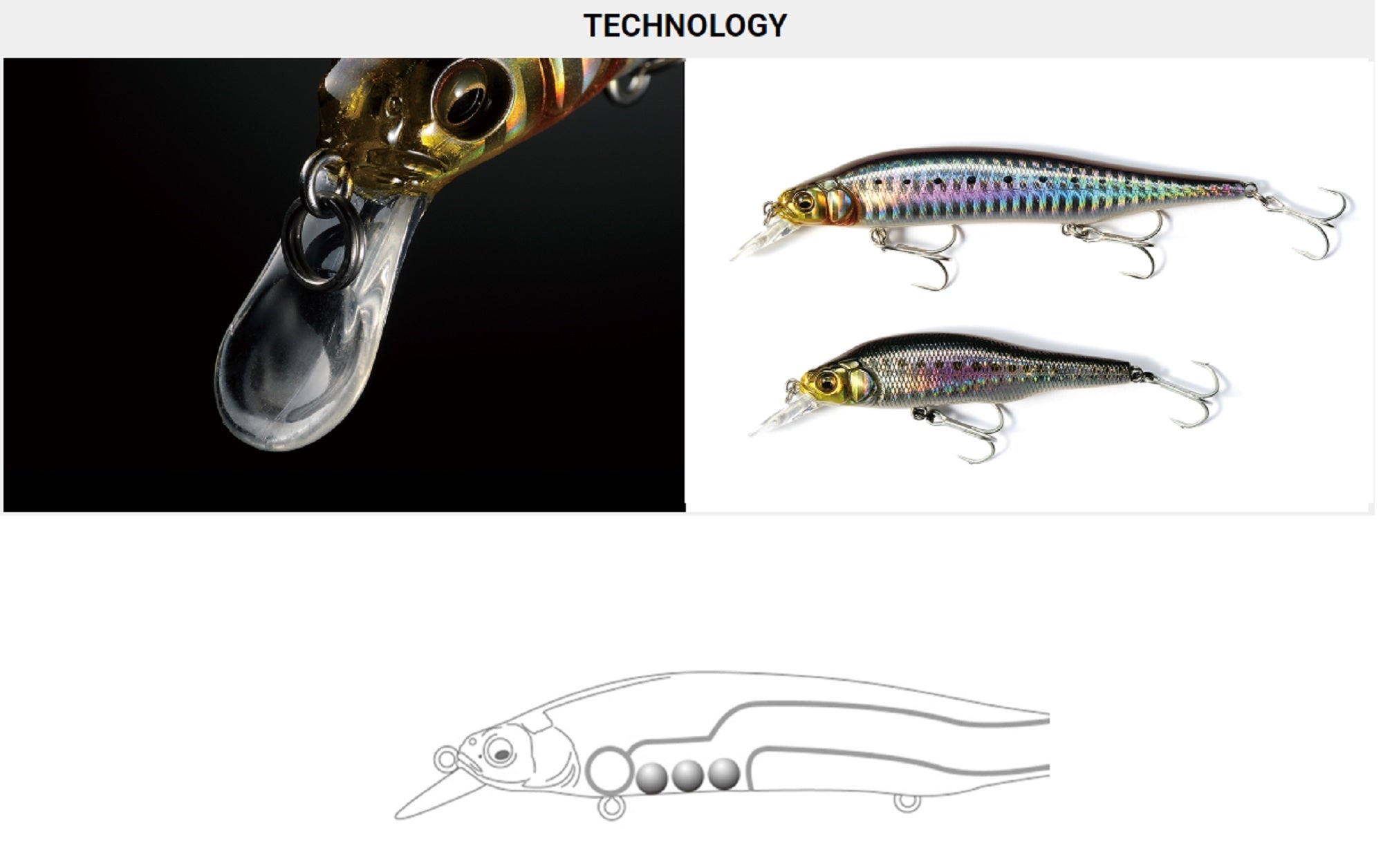 Megabass X-80 Magnum Sinking Lure GLX Rainbow (7154)