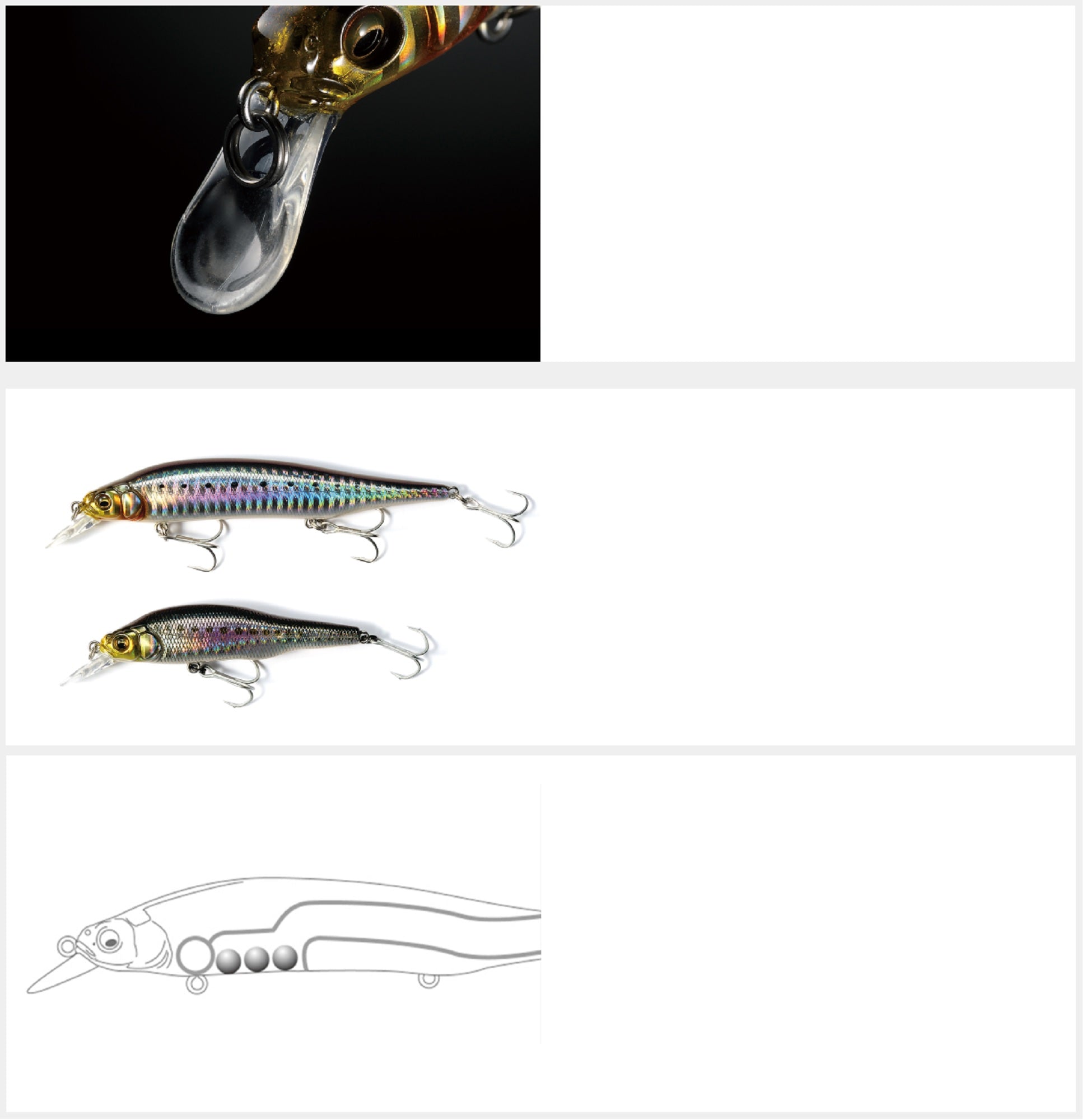 Megabass X-80 Magnum Sinking Lure GLX Akakin Iwashi II (4589)