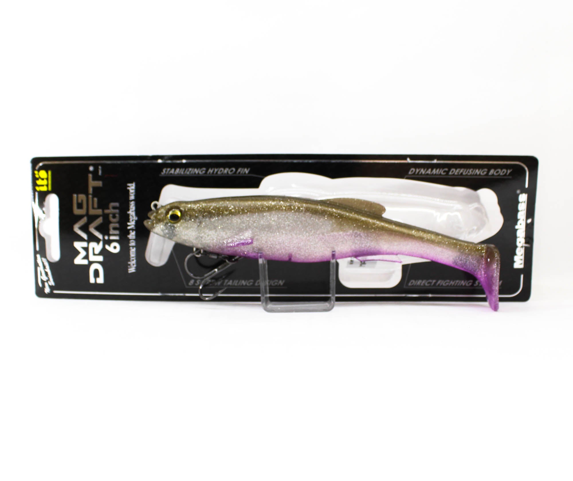Megabass Soft Lure Mag Draft 6 Inch Sinking Lure Wakasagi (9260)