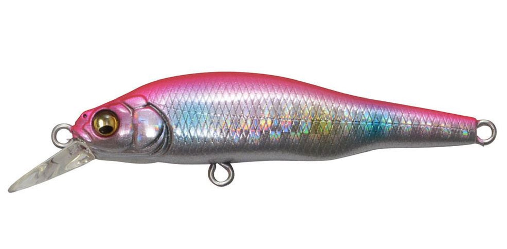Megabass X-80 JR SW Slow Sinking Lure GG Pink Rainbow (1690)